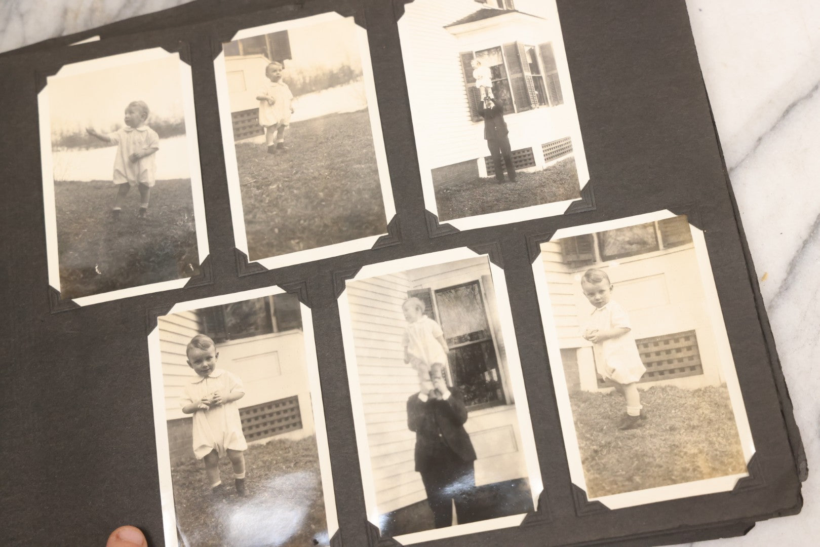 Lot 099 - Vintage Snapshot Photograph Album With 225+ Photos Of Travel And Family Life In New England And Beyond, 1925–1945