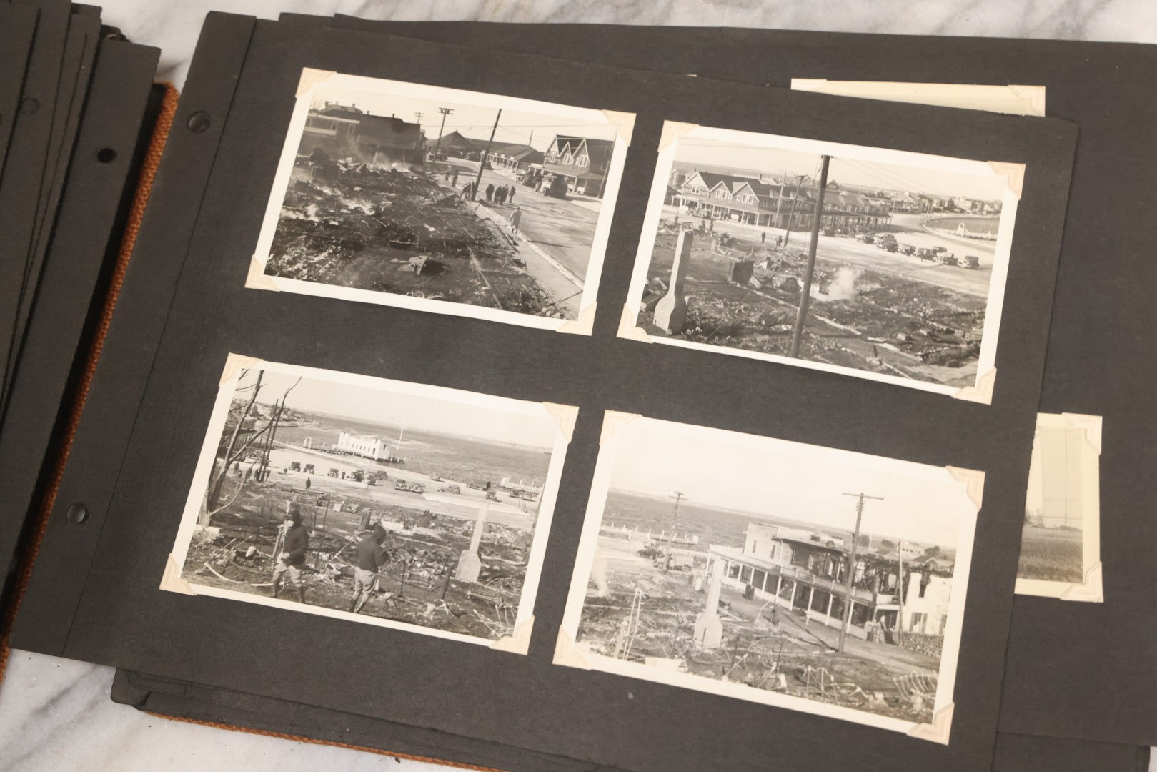 Lot 099 - Vintage Snapshot Photograph Album With 225+ Photos Of Travel And Family Life In New England And Beyond, 1925–1945