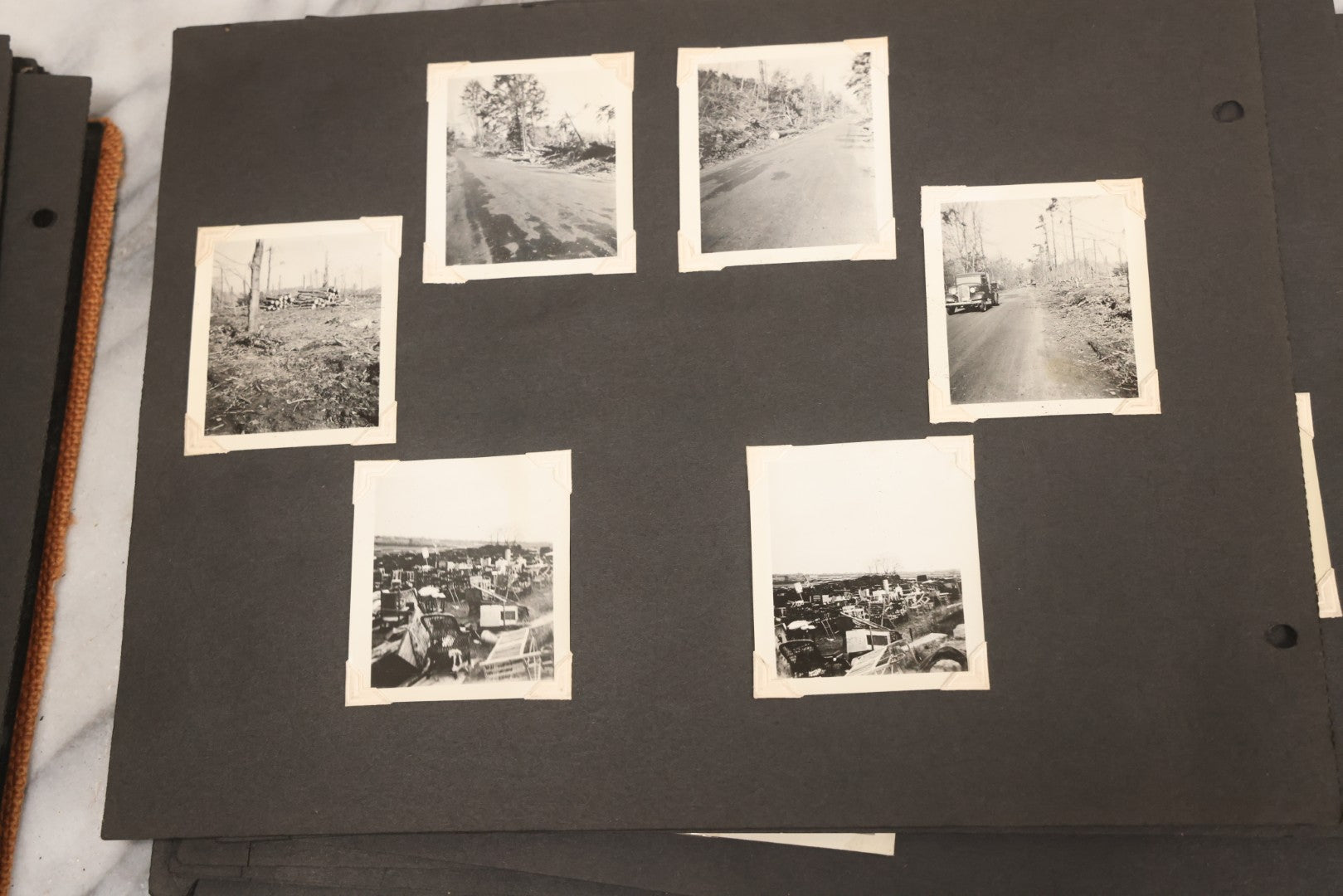 Lot 099 - Vintage Snapshot Photograph Album With 225+ Photos Of Travel And Family Life In New England And Beyond, 1925–1945