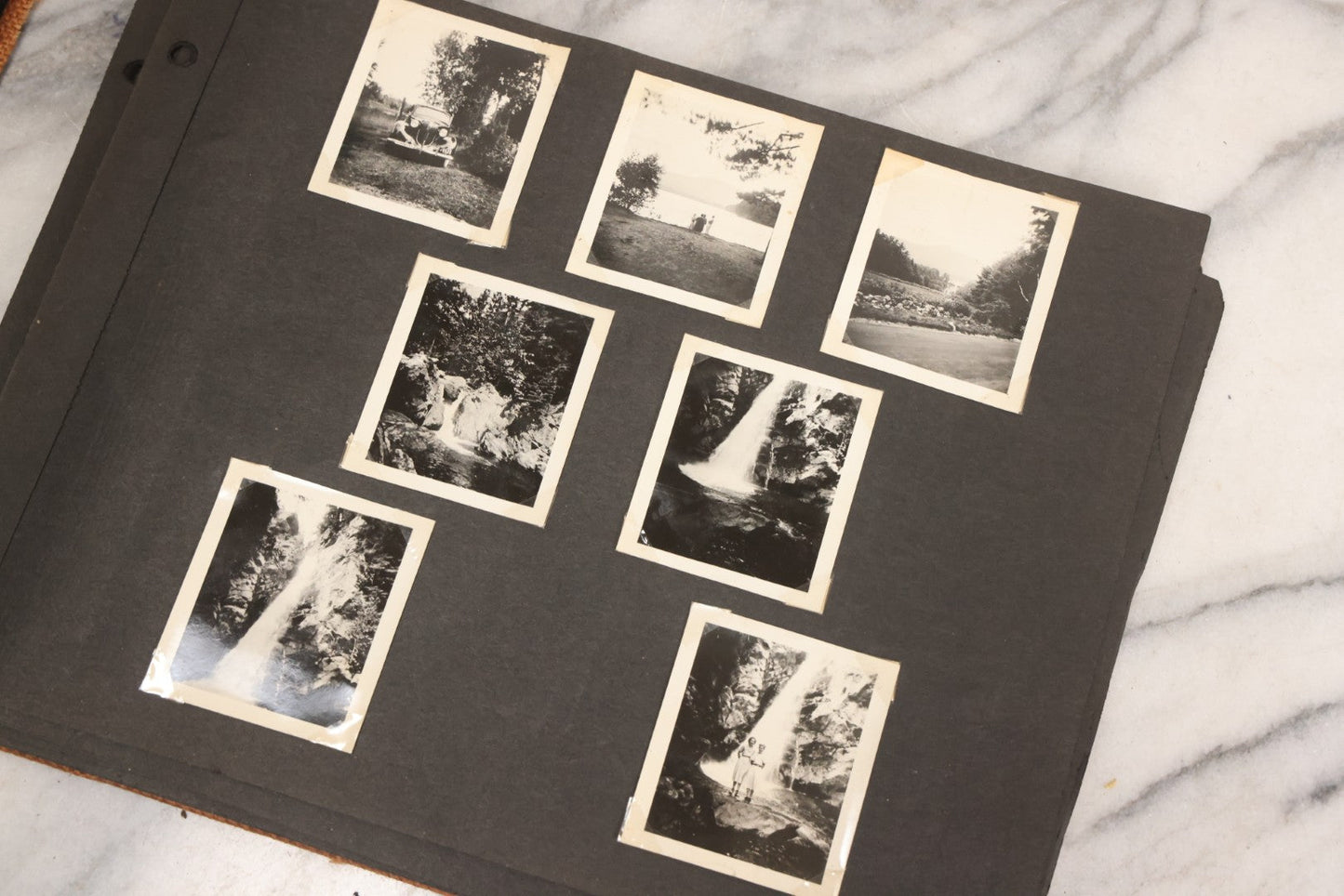 Lot 099 - Vintage Snapshot Photograph Album With 225+ Photos Of Travel And Family Life In New England And Beyond, 1925–1945