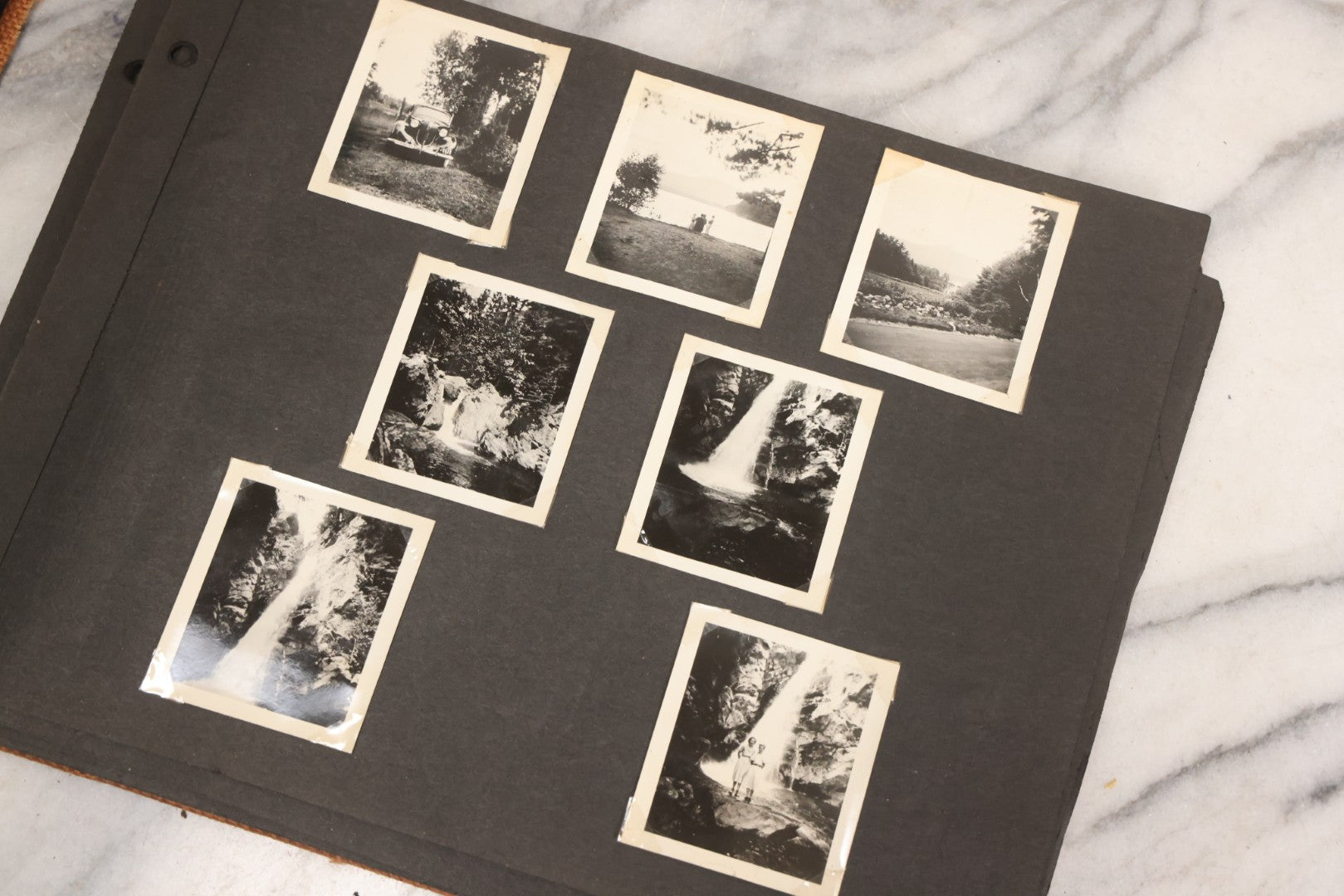 Lot 099 - Vintage Snapshot Photograph Album With 225+ Photos Of Travel And Family Life In New England And Beyond, 1925–1945