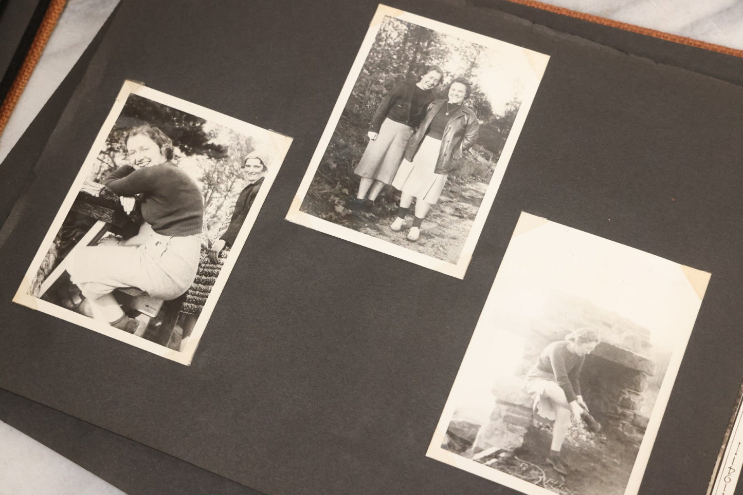Lot 099 - Vintage Snapshot Photograph Album With 225+ Photos Of Travel And Family Life In New England And Beyond, 1925–1945