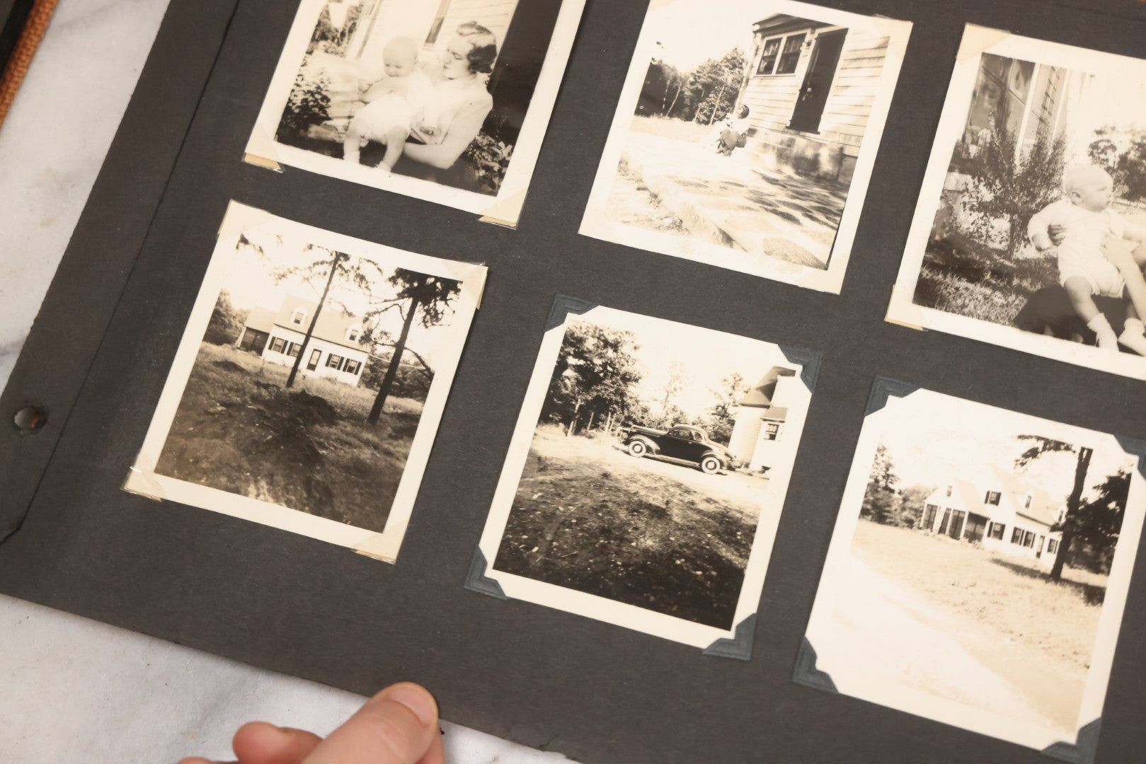 Lot 099 - Vintage Snapshot Photograph Album With 225+ Photos Of Travel And Family Life In New England And Beyond, 1925–1945