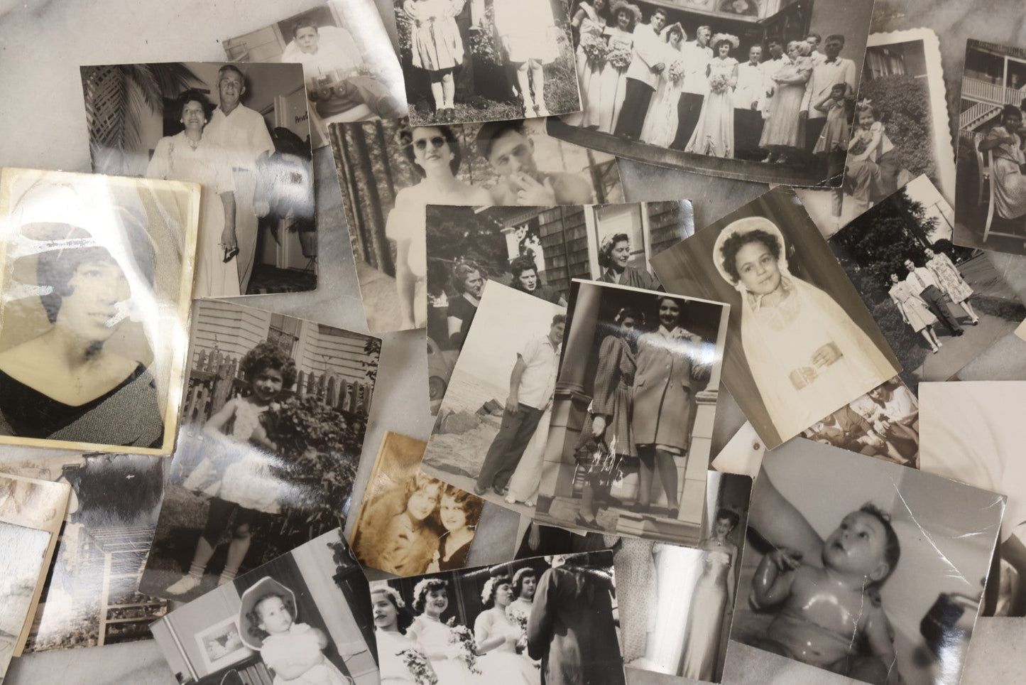 Lot 117 - Vintage Grouping Of 26 Snapshot Photographs, Children, Family, And Everyday Life Scenes