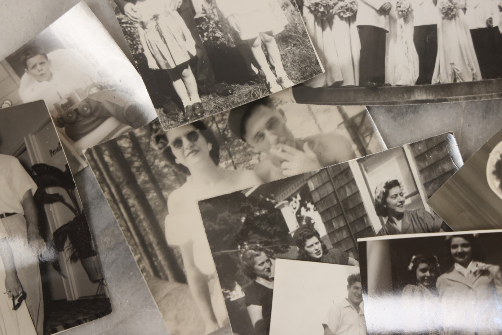 Lot 117 - Vintage Grouping Of 26 Snapshot Photographs, Children, Family, And Everyday Life Scenes