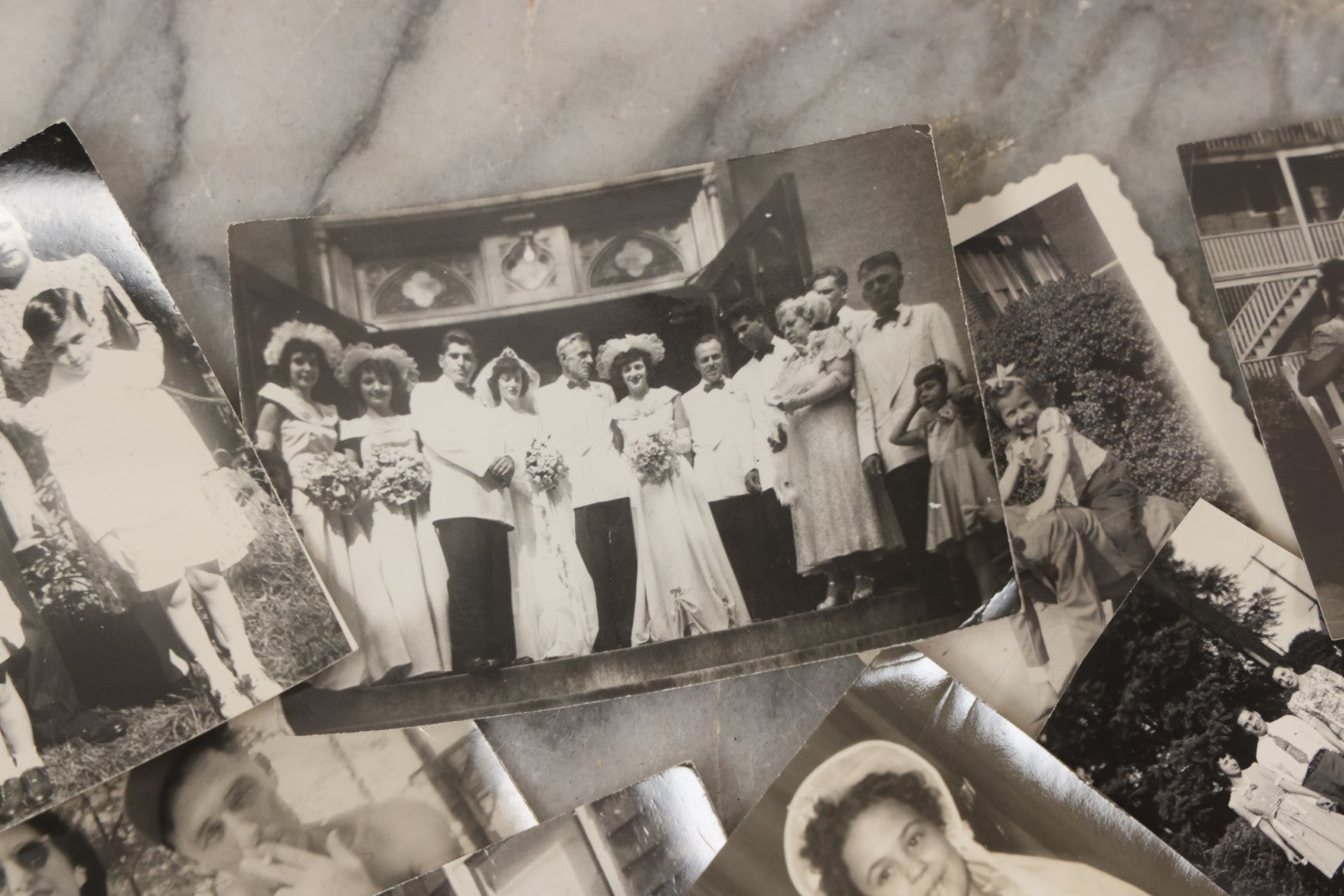 Lot 117 - Vintage Grouping Of 26 Snapshot Photographs, Children, Family, And Everyday Life Scenes