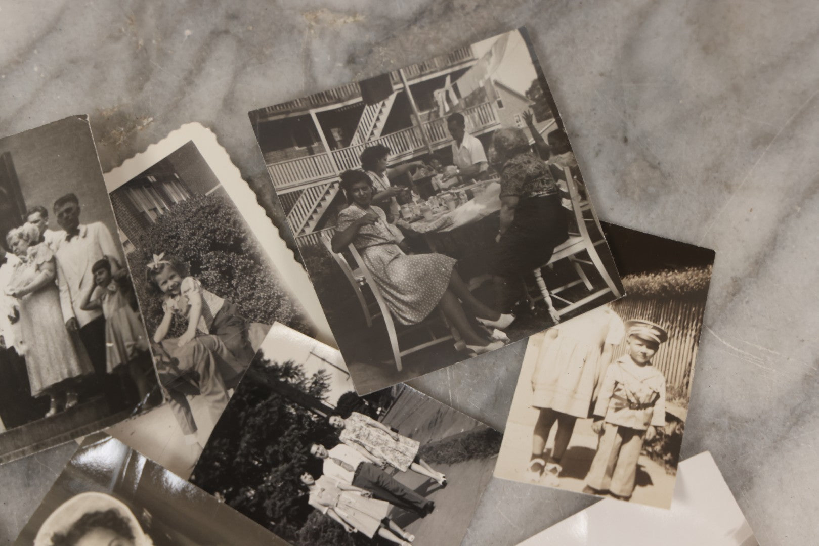 Lot 117 - Vintage Grouping Of 26 Snapshot Photographs, Children, Family, And Everyday Life Scenes