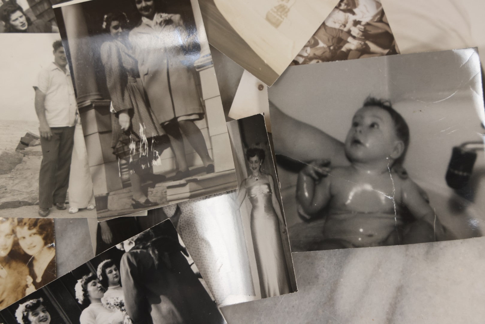 Lot 117 - Vintage Grouping Of 26 Snapshot Photographs, Children, Family, And Everyday Life Scenes