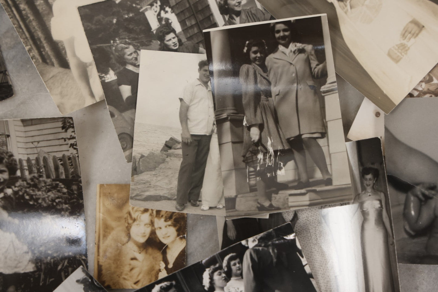 Lot 117 - Vintage Grouping Of 26 Snapshot Photographs, Children, Family, And Everyday Life Scenes