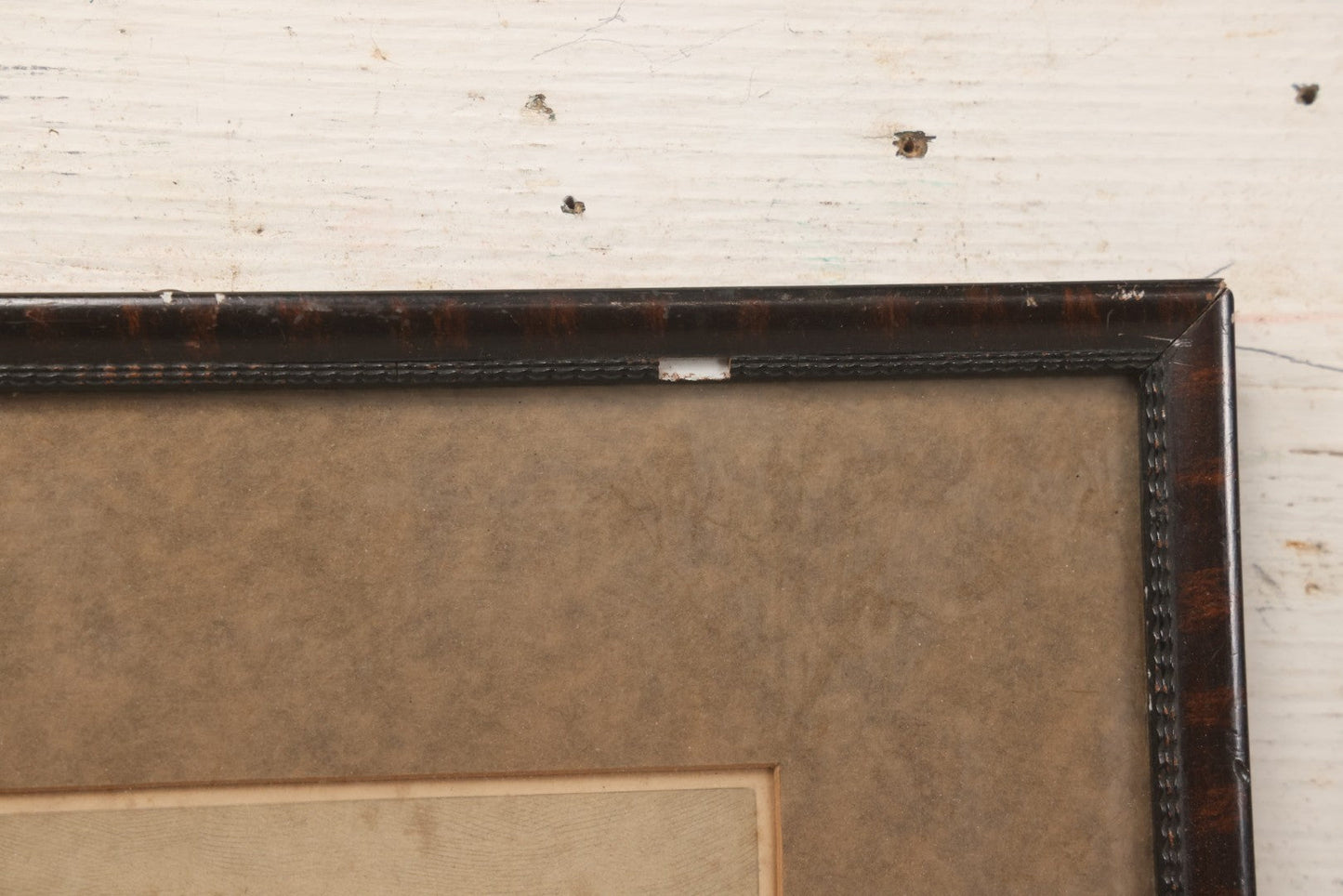 Lot 126 - Antique German Etching Of Castle With Turrets And Clock, Signed Jon Morfeaud, Kunsthandel Gebroeders Koch Label, In Frame, 13" x 15-1/8"