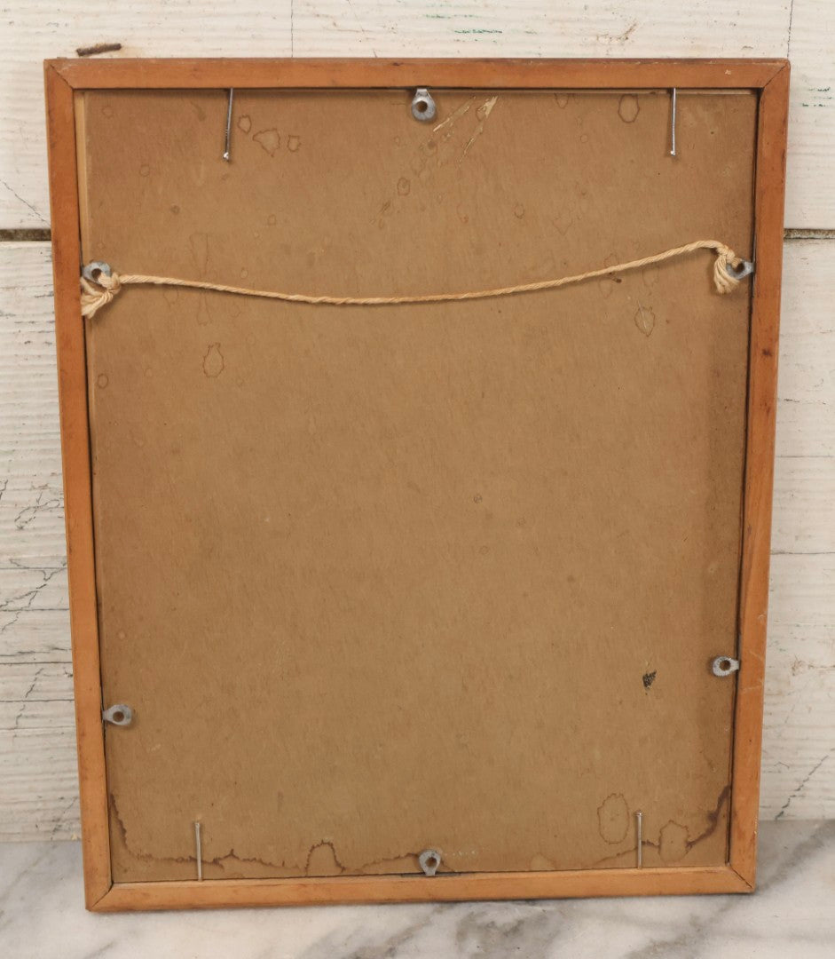 Lot 131 - Grouping Of Three Vintage Framed Artworks: 1937 Portrait Photograph Framed By Foster Bros., Boston; Photograph Of Peaked Hill Farm Entrance; And Reproduction Print Of Van Gogh's "Church At Auvers"