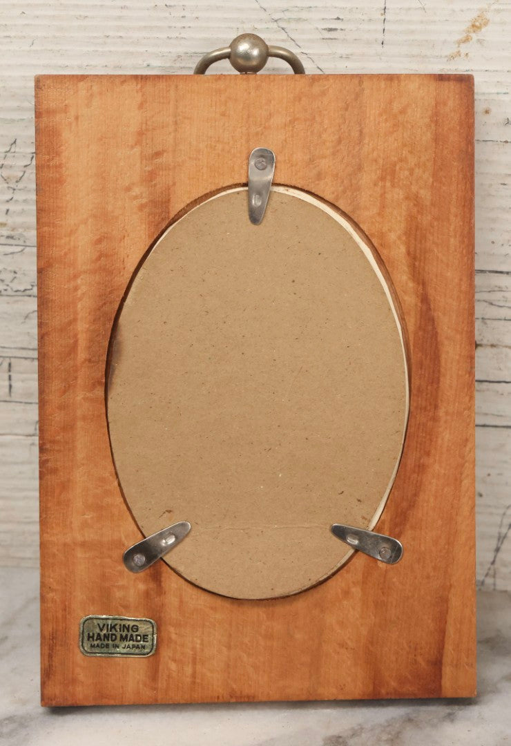 Lot 131 - Grouping Of Three Vintage Framed Artworks: 1937 Portrait Photograph Framed By Foster Bros., Boston; Photograph Of Peaked Hill Farm Entrance; And Reproduction Print Of Van Gogh's "Church At Auvers"