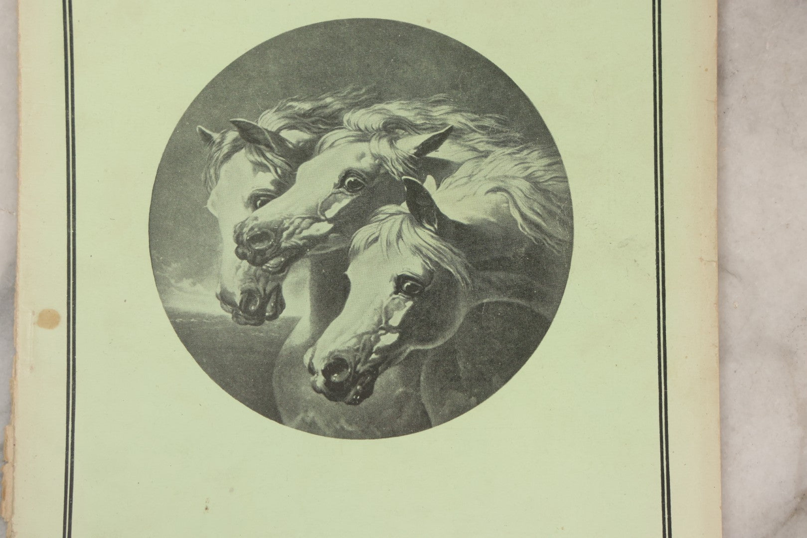 Lot 137 - Antique Issue Of "The Perry Magazine For School And Home," May 1900, Volume II, Number 9, Featuring J. F. Herring's "Pharaoh's Horses" Illustration On Cover