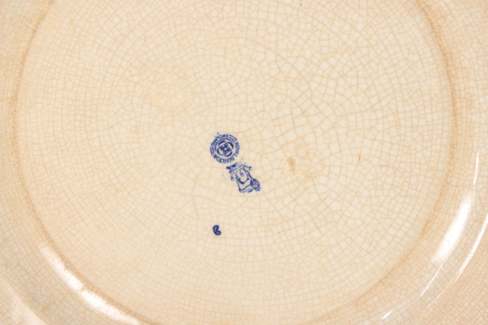 Lot 153 - Pair Of Antique Royal Doulton Decorative Plates With Life Publishing Co. Scenes By Charles Dana Gibson, 1900–1901, Including "They Go Fishing" And "She Goes To The Fancy Dress Ball As 'Juliet'," 10-1/2" Diameter Each