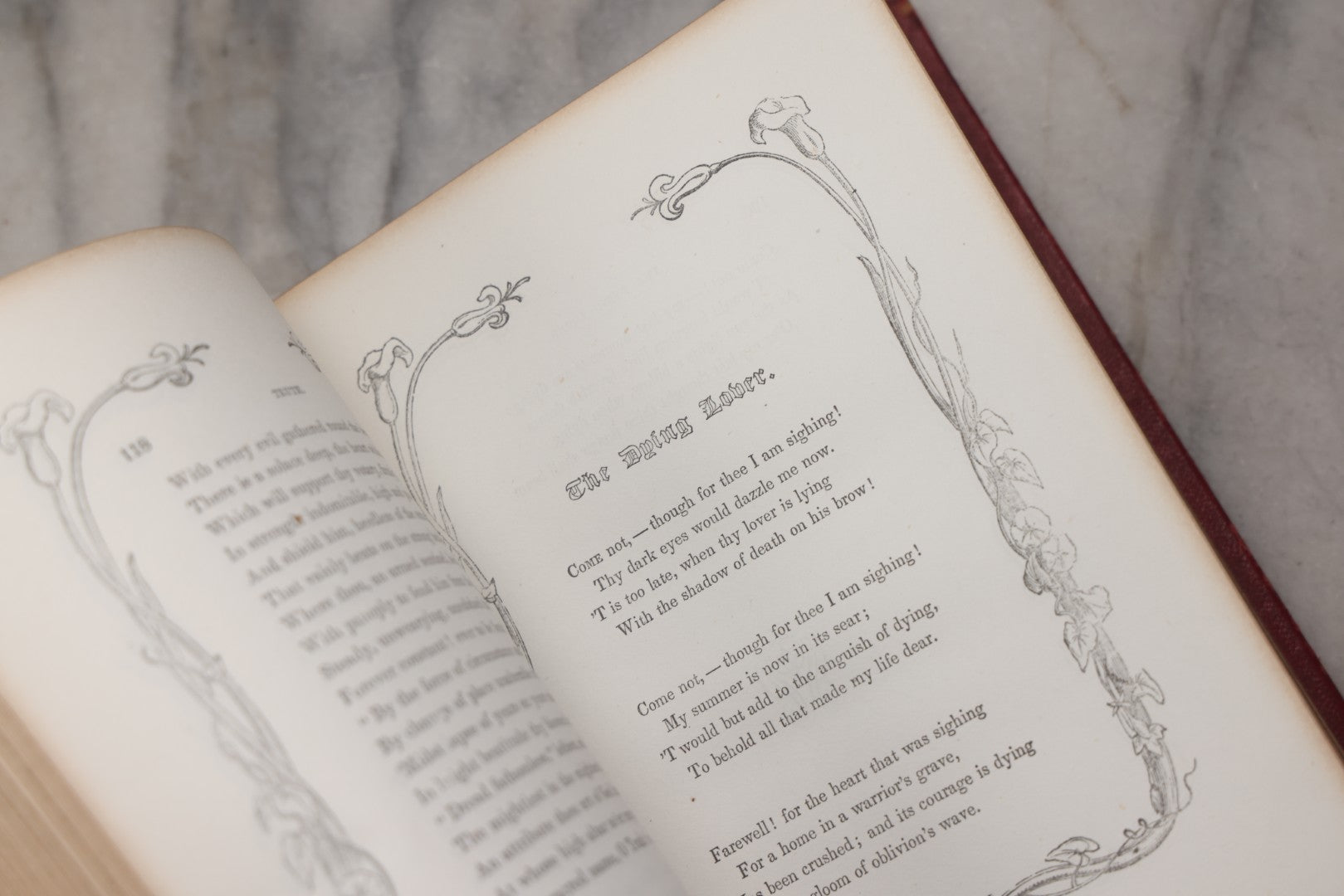 Lot 209 - "The Golden Gift; A Wreath Of Gems" Antique Poetry And Prose Book Compiled By Emily Percival, Illustrated With Engraved Plates Of Women And Lovers, Published By Phillips, Sampson, And Company, Boston, 1853, Note Missing Spine Cover