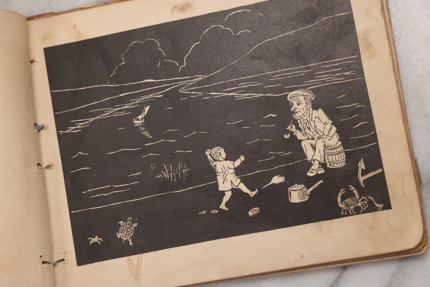 Lot 214 - "Nursery Rhymes And Melodies Of Mother Goose" Antique Illustrated Children's Book Of Verse With Silhouette Sketches By J. F. Goodridge, Published By Lee & Shepard, Boston, 1880