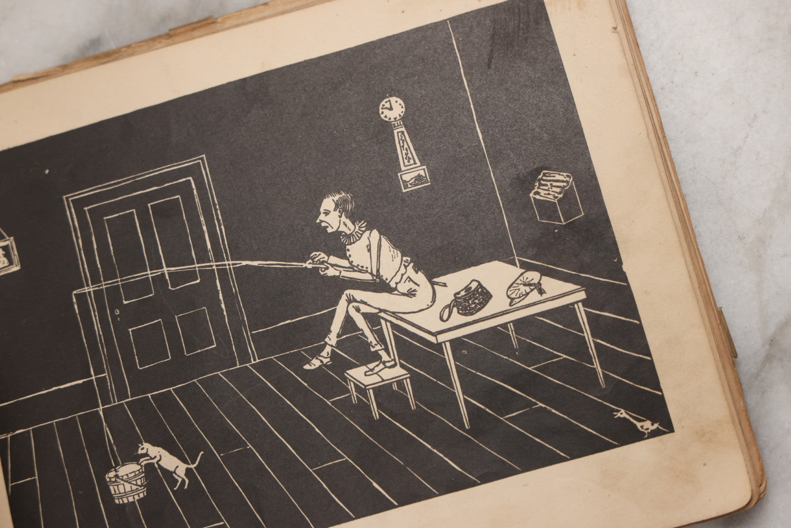 Lot 214 - "Nursery Rhymes And Melodies Of Mother Goose" Antique Illustrated Children's Book Of Verse With Silhouette Sketches By J. F. Goodridge, Published By Lee & Shepard, Boston, 1880