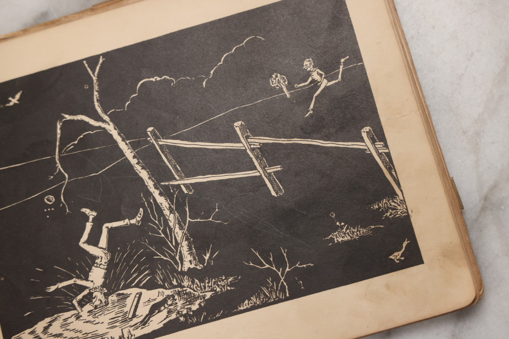 Lot 214 - "Nursery Rhymes And Melodies Of Mother Goose" Antique Illustrated Children's Book Of Verse With Silhouette Sketches By J. F. Goodridge, Published By Lee & Shepard, Boston, 1880