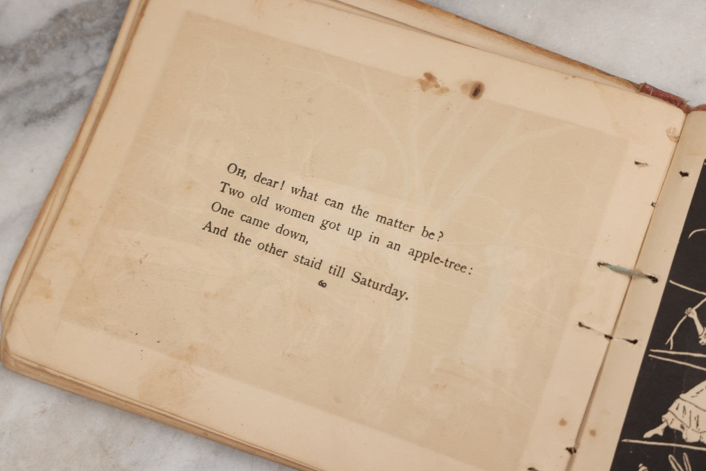 Lot 214 - "Nursery Rhymes And Melodies Of Mother Goose" Antique Illustrated Children's Book Of Verse With Silhouette Sketches By J. F. Goodridge, Published By Lee & Shepard, Boston, 1880