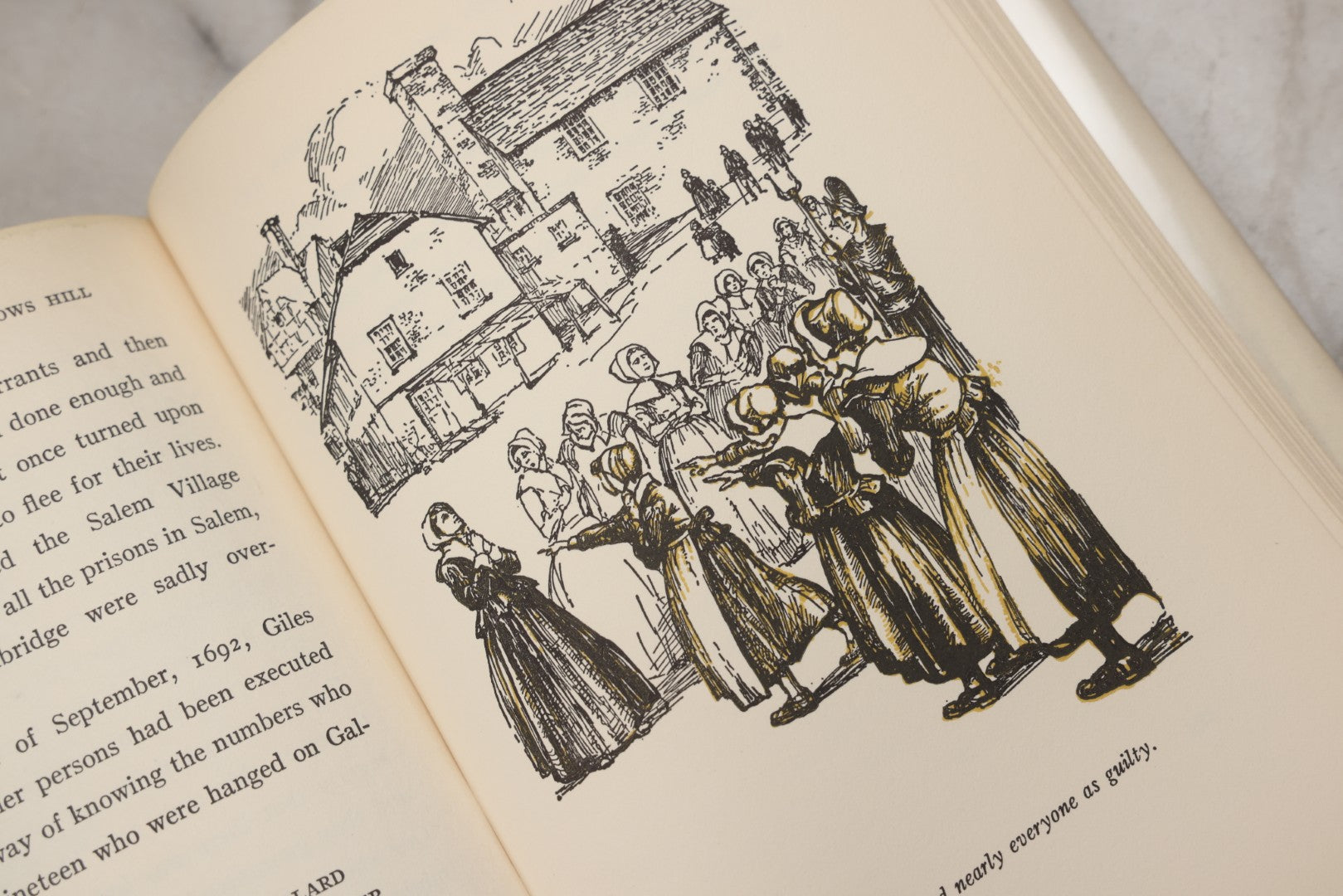 Lot 226 - "The Witchcraft Of Salem Village" Vintage Young Adult History Book By Shirley Jackson, Illustrated By Lili Bethi, Random House, New York, 1956
