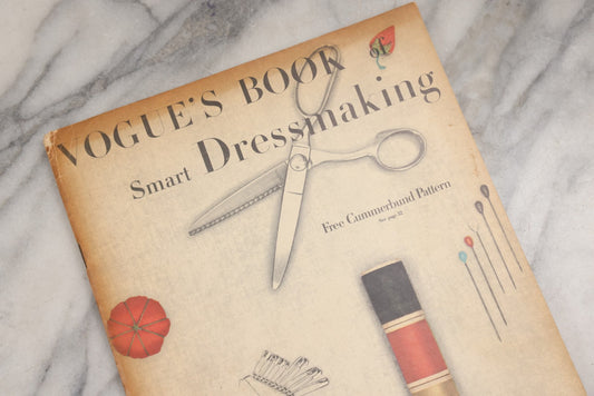 Lot 231 - "Vogue's Book Of Smart Dressmaking" Vintage Sewing Magazine By The Condé Nast Publications, 1948