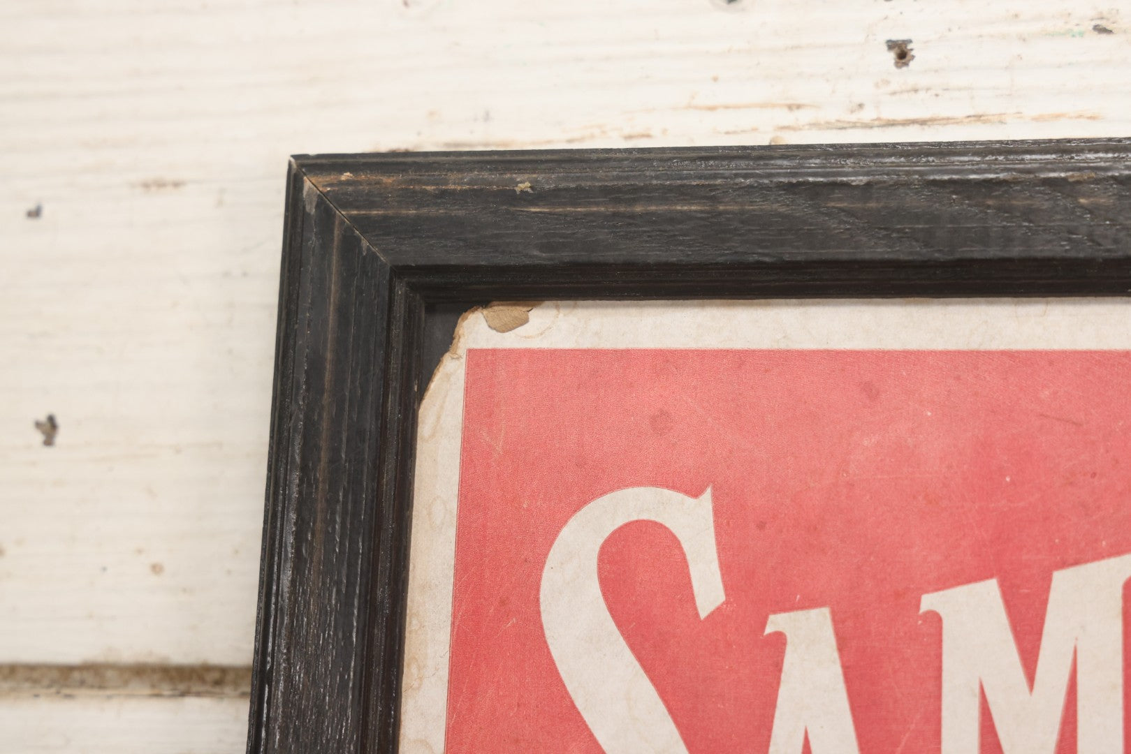 Lot 003 - Vintage Magic Show Poster For Sam H. Ganier, “The Masked Man Of Mystery,” Featuring “Marvelous Feats And Illusions,” Custom Framed, 15-5/8" x 23-7/8"