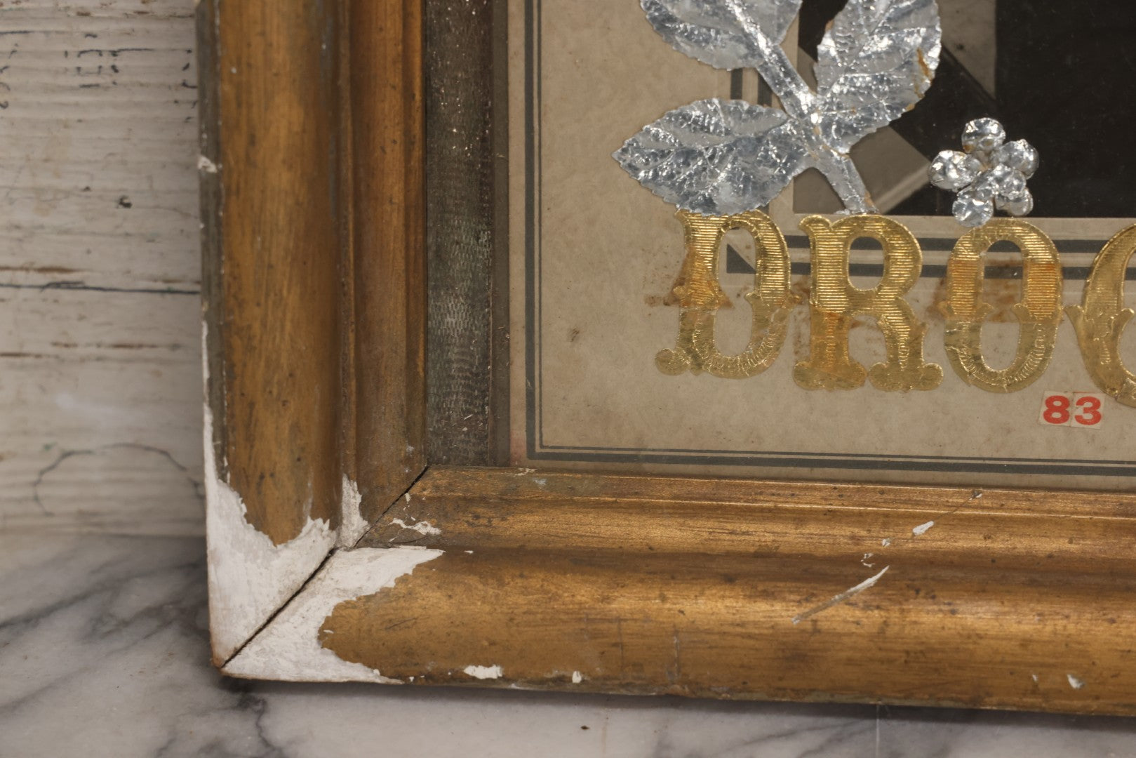 Lot 017 - Antique Polish Postmortem Photograph Assemblage "Zawczaś Drogi Mężu, Droga Mama" (“Too Soon, Dear Husband, Dear Mother”) Memorial, Dated December 1941, 17-3/4" x 14-5/8"