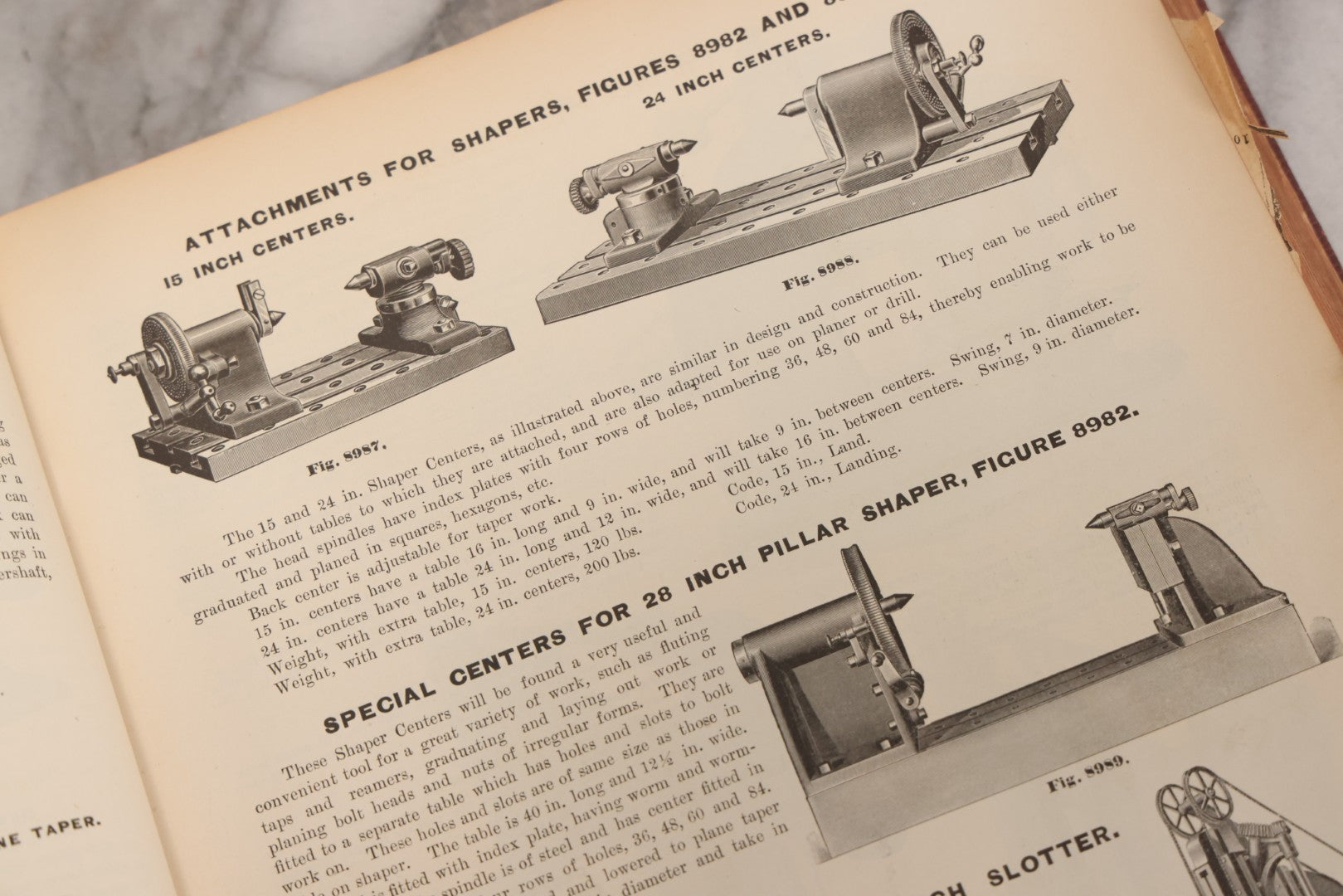 Lot 026 - Antique 1901 Manning, Maxwell & Moore Of New York Machine Tools Catalogue Used As Scrapbook And Receipt Book By Dwight H. Buxton Of Rutland, Vermont, Containing Receipts, Letters, Billheads, And Industrial Illustrations