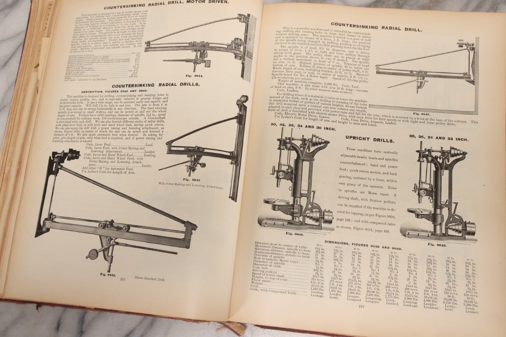 Lot 026 - Antique 1901 Manning, Maxwell & Moore Of New York Machine Tools Catalogue Used As Scrapbook And Receipt Book By Dwight H. Buxton Of Rutland, Vermont, Containing Receipts, Letters, Billheads, And Industrial Illustrations