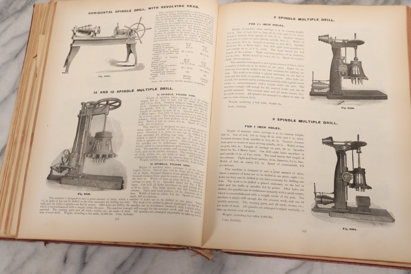 Lot 026 - Antique 1901 Manning, Maxwell & Moore Of New York Machine Tools Catalogue Used As Scrapbook And Receipt Book By Dwight H. Buxton Of Rutland, Vermont, Containing Receipts, Letters, Billheads, And Industrial Illustrations