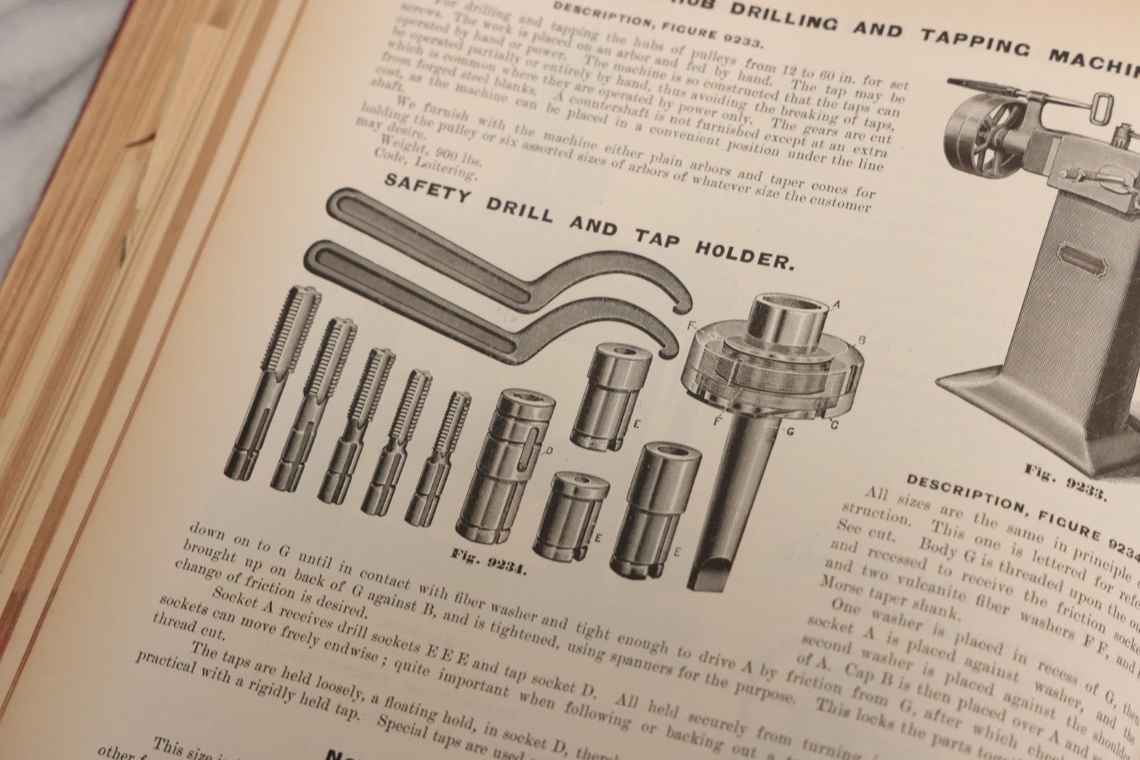 Lot 026 - Antique 1901 Manning, Maxwell & Moore Of New York Machine Tools Catalogue Used As Scrapbook And Receipt Book By Dwight H. Buxton Of Rutland, Vermont, Containing Receipts, Letters, Billheads, And Industrial Illustrations