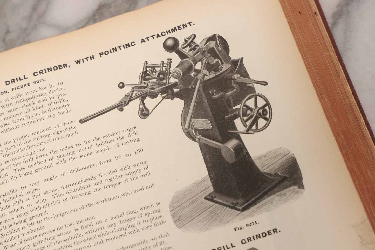 Lot 026 - Antique 1901 Manning, Maxwell & Moore Of New York Machine Tools Catalogue Used As Scrapbook And Receipt Book By Dwight H. Buxton Of Rutland, Vermont, Containing Receipts, Letters, Billheads, And Industrial Illustrations