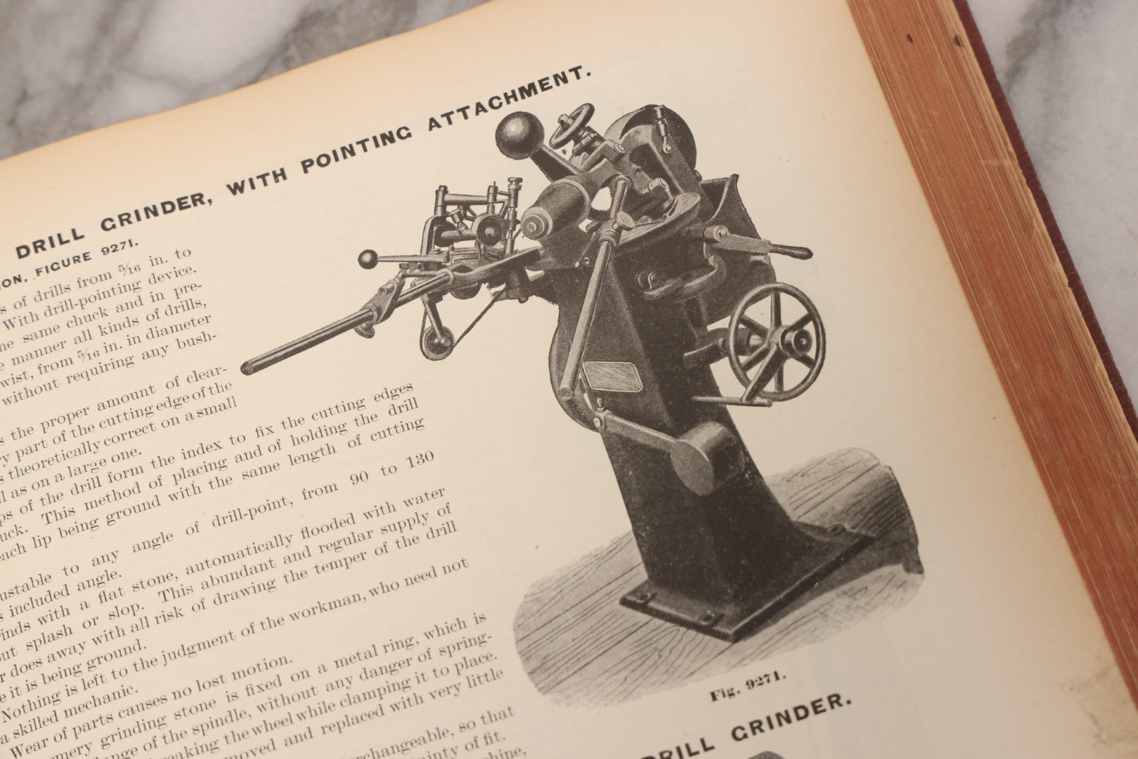 Lot 026 - Antique 1901 Manning, Maxwell & Moore Of New York Machine Tools Catalogue Used As Scrapbook And Receipt Book By Dwight H. Buxton Of Rutland, Vermont, Containing Receipts, Letters, Billheads, And Industrial Illustrations