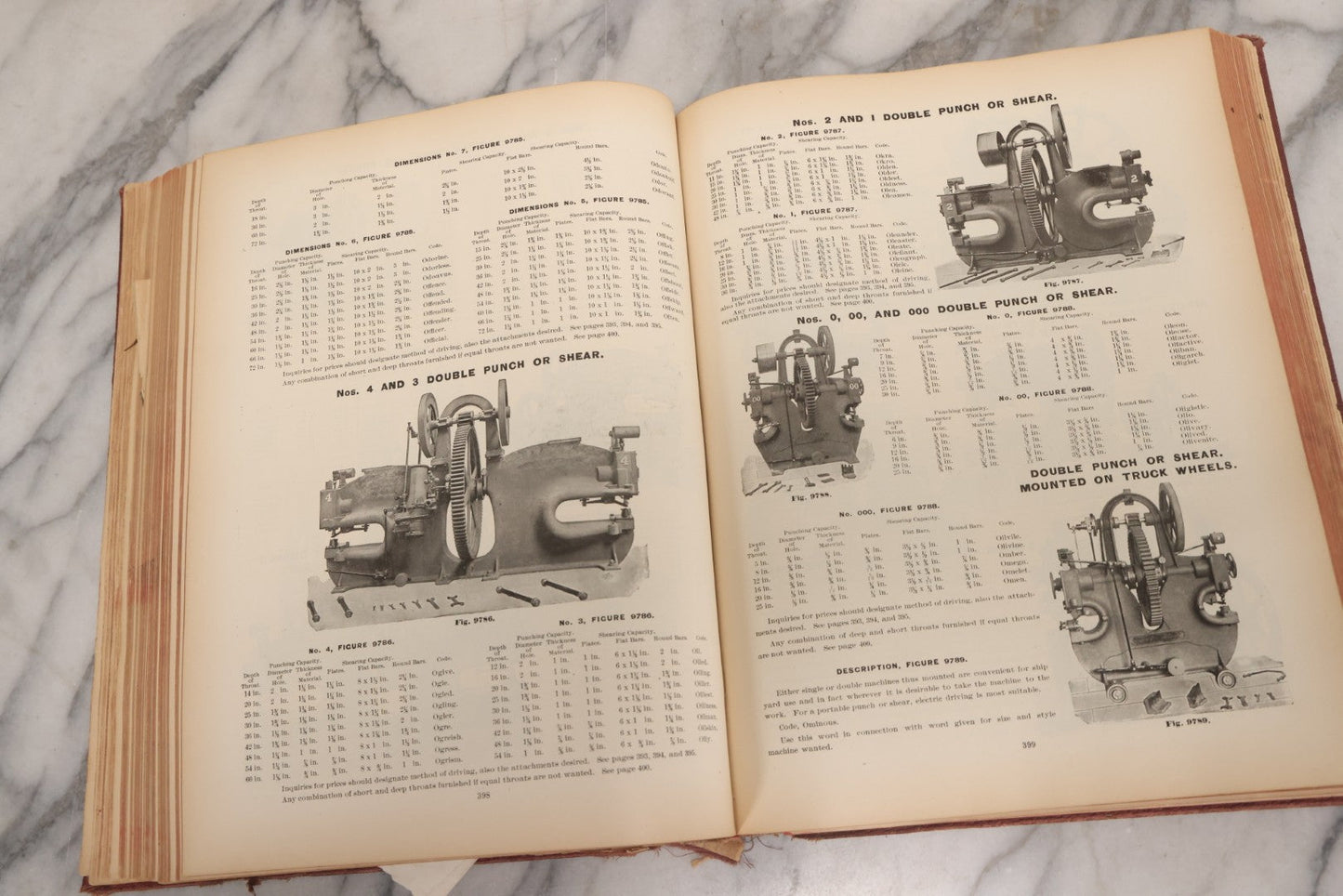 Lot 026 - Antique 1901 Manning, Maxwell & Moore Of New York Machine Tools Catalogue Used As Scrapbook And Receipt Book By Dwight H. Buxton Of Rutland, Vermont, Containing Receipts, Letters, Billheads, And Industrial Illustrations