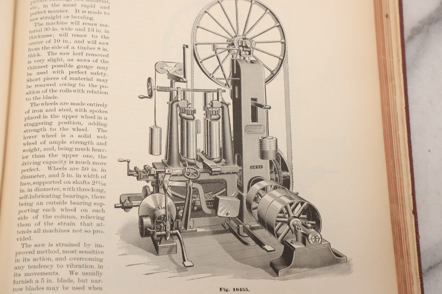 Lot 026 - Antique 1901 Manning, Maxwell & Moore Of New York Machine Tools Catalogue Used As Scrapbook And Receipt Book By Dwight H. Buxton Of Rutland, Vermont, Containing Receipts, Letters, Billheads, And Industrial Illustrations