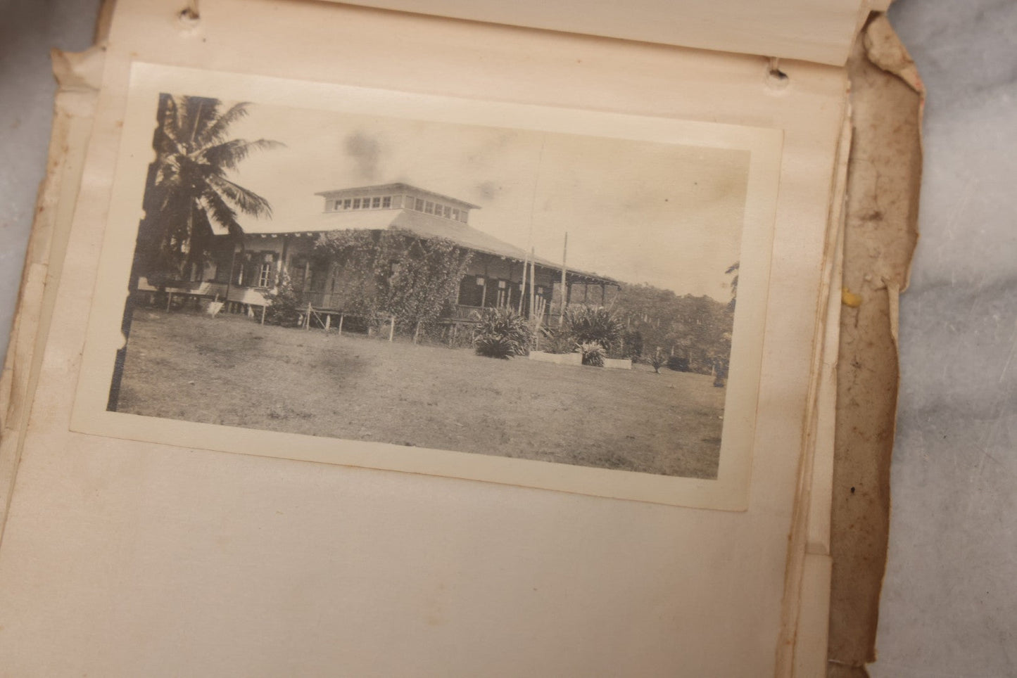 Lot 040 - Antique "Kewpie Book" Snapshot Photo Album And Scrapbook Of Johanna Cecile Powell, Hand-Painted Cover With Rose O'Neill-Style Kewpies, Containing Notes, Photographs, And Ephemera From The “Kewpie Klub,” Stetson University, Circa 1917–1920