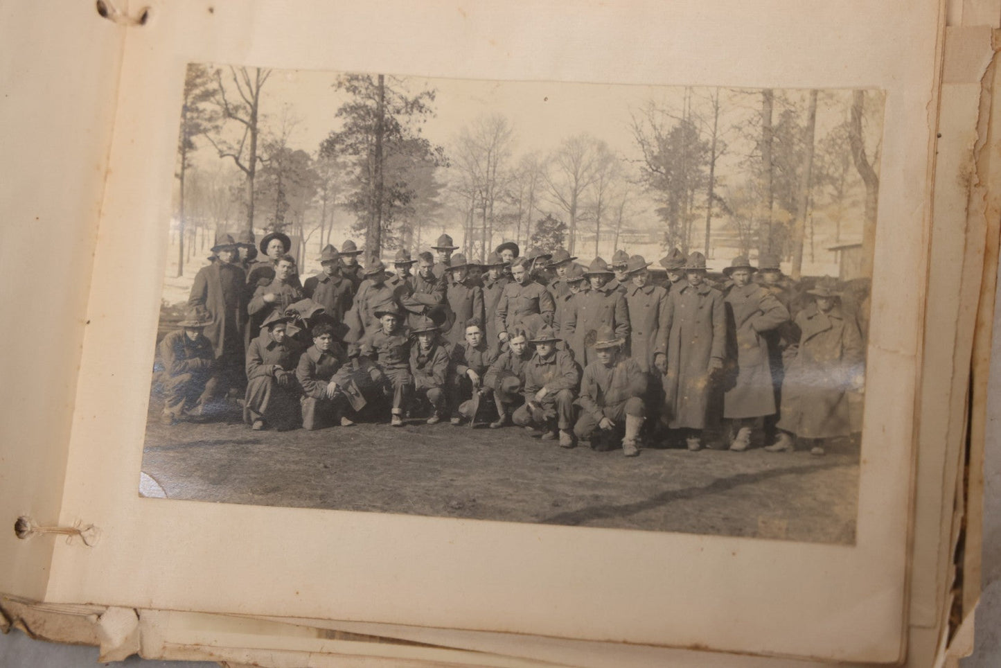 Lot 040 - Antique "Kewpie Book" Snapshot Photo Album And Scrapbook Of Johanna Cecile Powell, Hand-Painted Cover With Rose O'Neill-Style Kewpies, Containing Notes, Photographs, And Ephemera From The “Kewpie Klub,” Stetson University, Circa 1917–1920