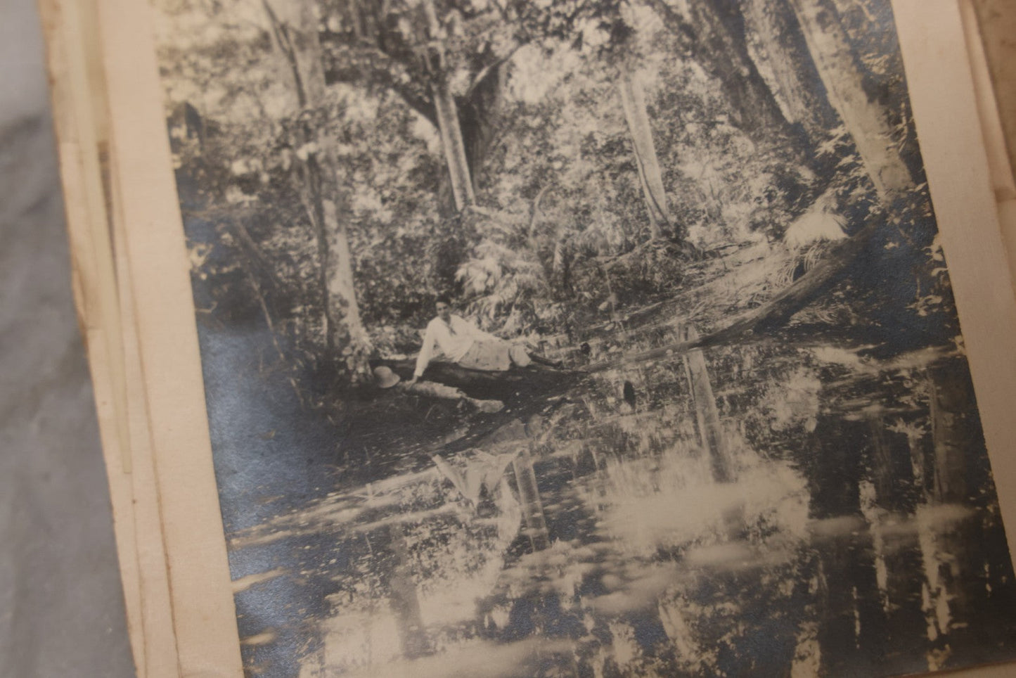 Lot 040 - Antique "Kewpie Book" Snapshot Photo Album And Scrapbook Of Johanna Cecile Powell, Hand-Painted Cover With Rose O'Neill-Style Kewpies, Containing Notes, Photographs, And Ephemera From The “Kewpie Klub,” Stetson University, Circa 1917–1920