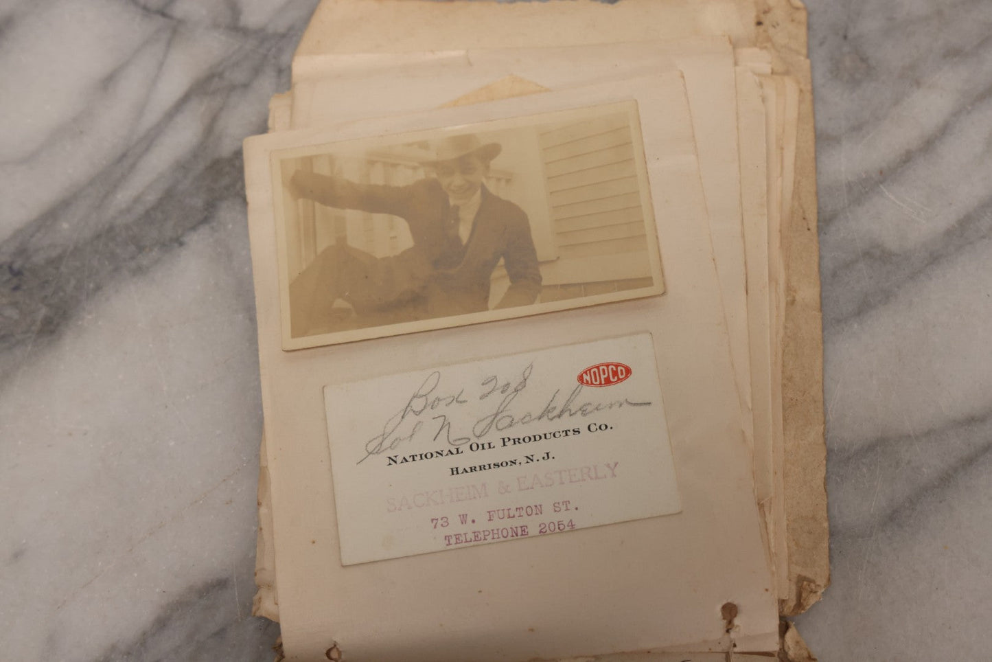 Lot 040 - Antique "Kewpie Book" Snapshot Photo Album And Scrapbook Of Johanna Cecile Powell, Hand-Painted Cover With Rose O'Neill-Style Kewpies, Containing Notes, Photographs, And Ephemera From The “Kewpie Klub,” Stetson University, Circa 1917–1920