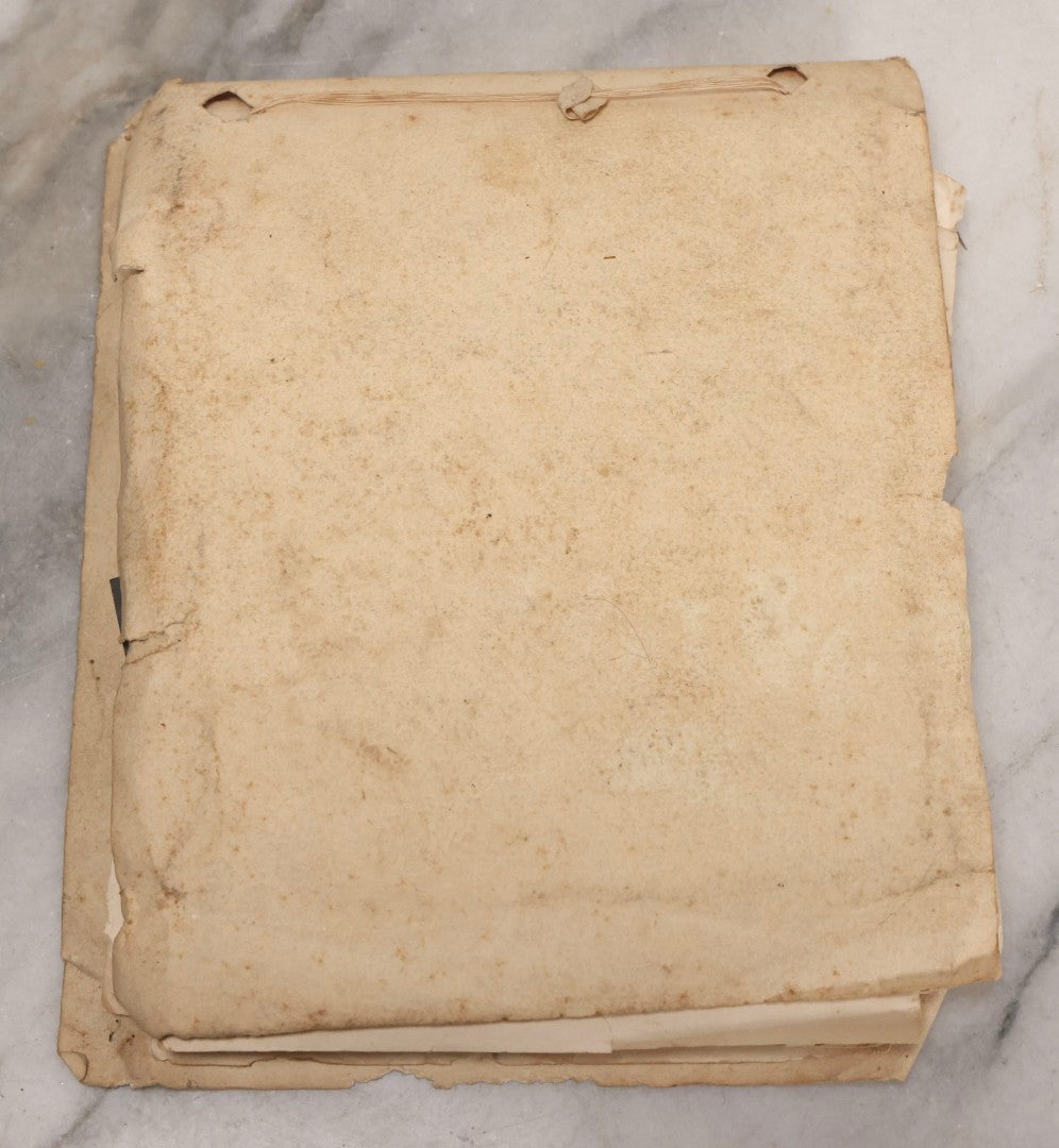 Lot 040 - Antique "Kewpie Book" Snapshot Photo Album And Scrapbook Of Johanna Cecile Powell, Hand-Painted Cover With Rose O'Neill-Style Kewpies, Containing Notes, Photographs, And Ephemera From The “Kewpie Klub,” Stetson University, Circa 1917–1920