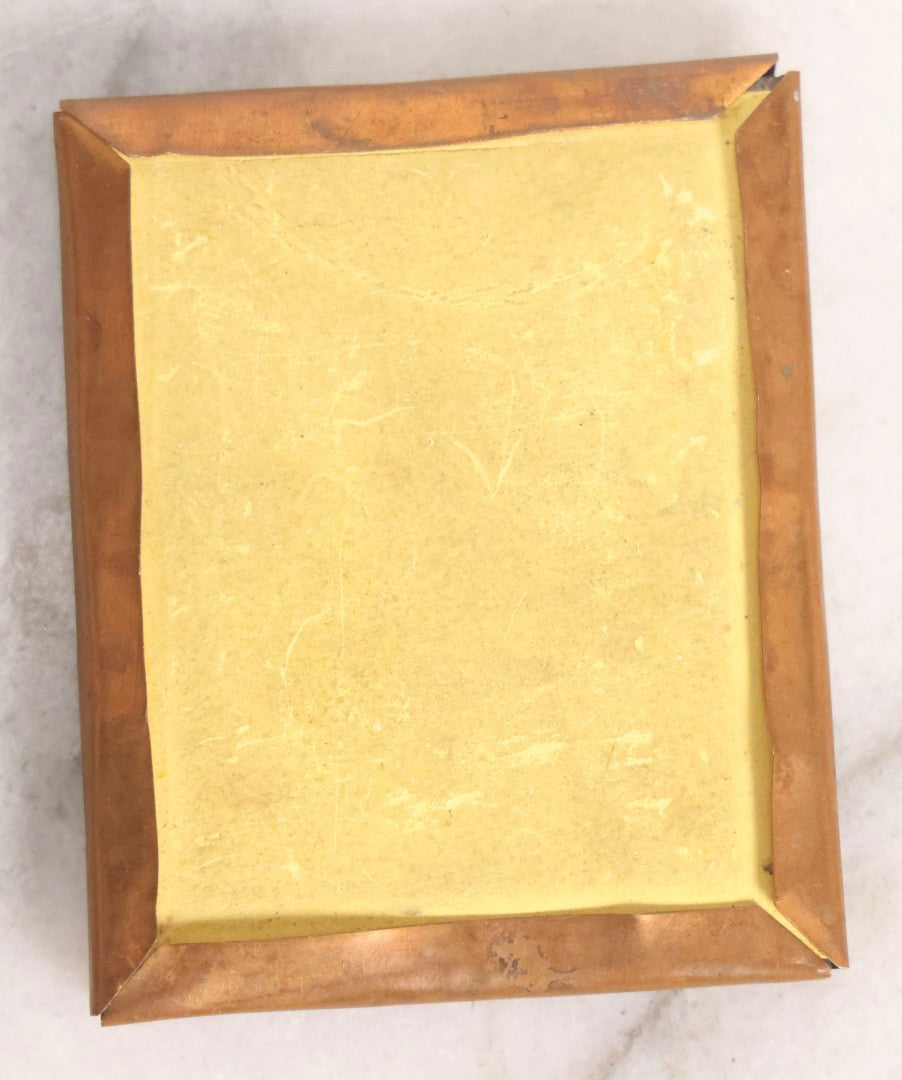 Lot 059 - Antique 1/9th Plate Ambrotype Photograph Of Older Woman, Under Glass With Brass Mat And Preserver, Note Tarnish And Staining