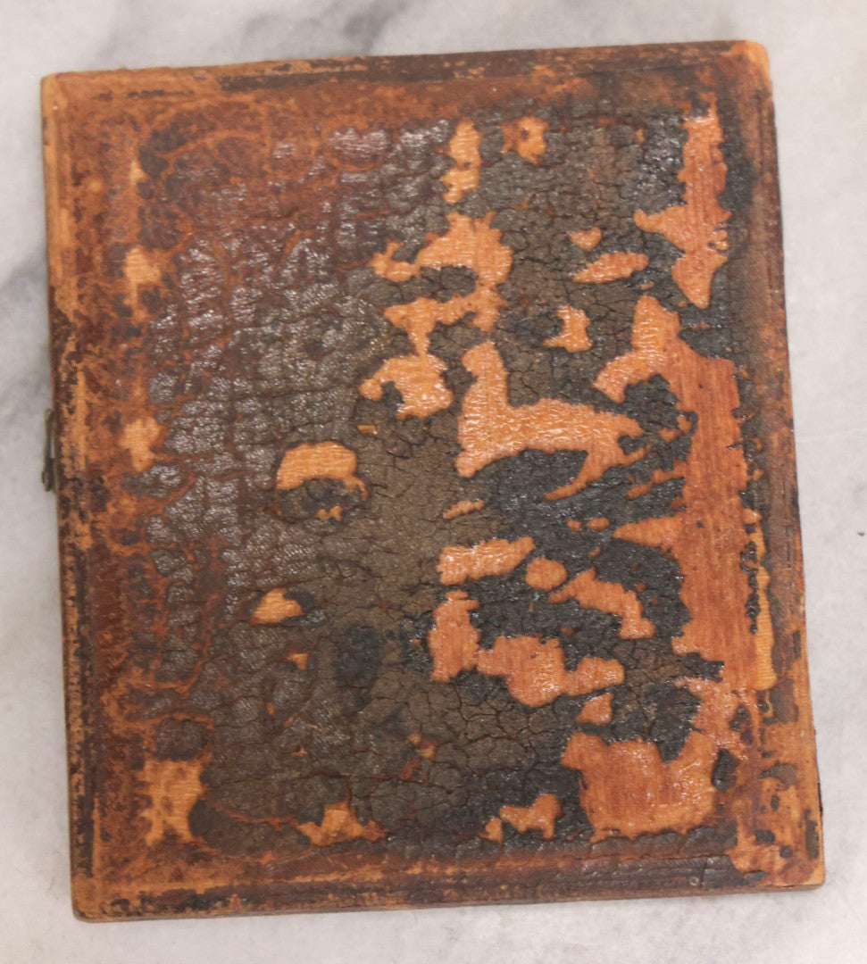 Lot 063 - Trio Of Antique Cased Photographs: Two 1/9th Plate Tintypes And One 1/6th Plate Ambrotype