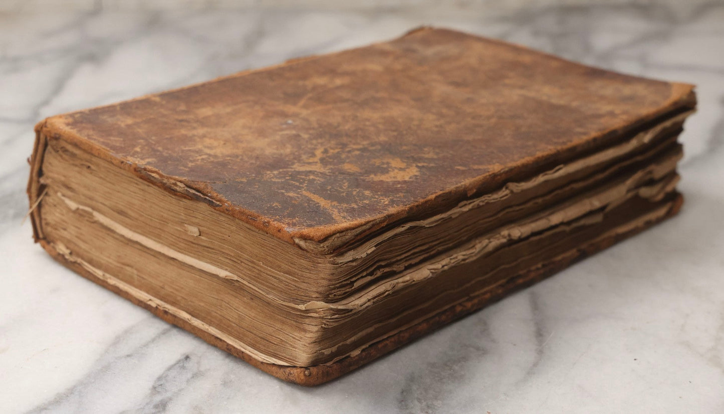 Lot 064 - "Book Of Martyrs; Or, A History Of The Lives, Sufferings, And Triumphant Deaths, Of The Primitive As Well As Protestant Martyrs" Antique Religious Book By Rev. John Fox, Published By E. Hunt, Middletown, 1832