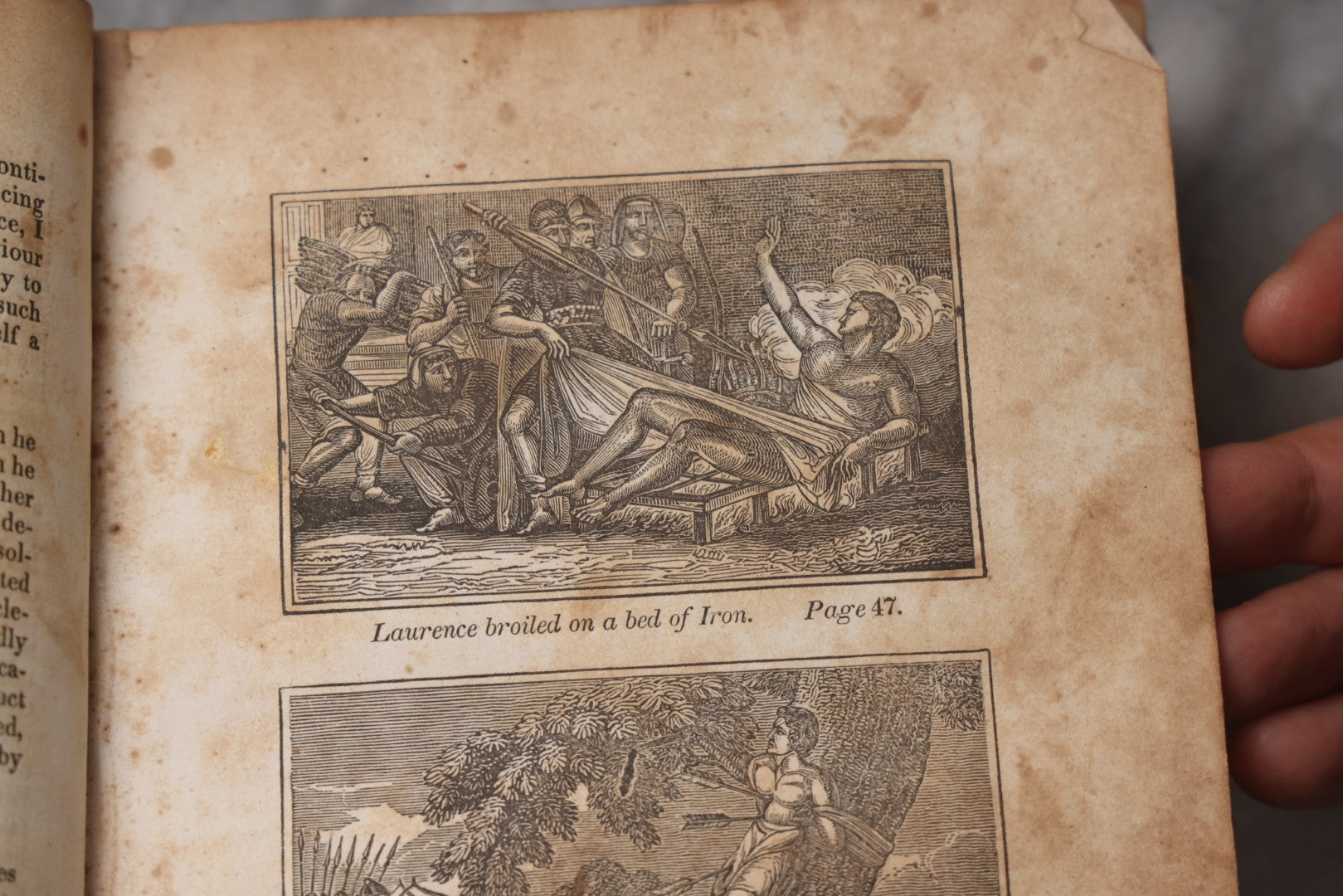 Lot 064 - "Book Of Martyrs; Or, A History Of The Lives, Sufferings, And Triumphant Deaths, Of The Primitive As Well As Protestant Martyrs" Antique Religious Book By Rev. John Fox, Published By E. Hunt, Middletown, 1832