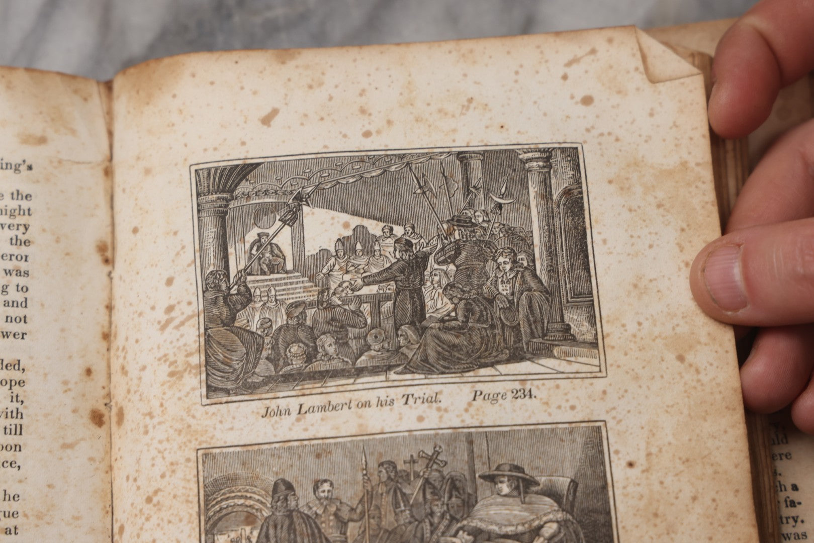 Lot 064 - "Book Of Martyrs; Or, A History Of The Lives, Sufferings, And Triumphant Deaths, Of The Primitive As Well As Protestant Martyrs" Antique Religious Book By Rev. John Fox, Published By E. Hunt, Middletown, 1832