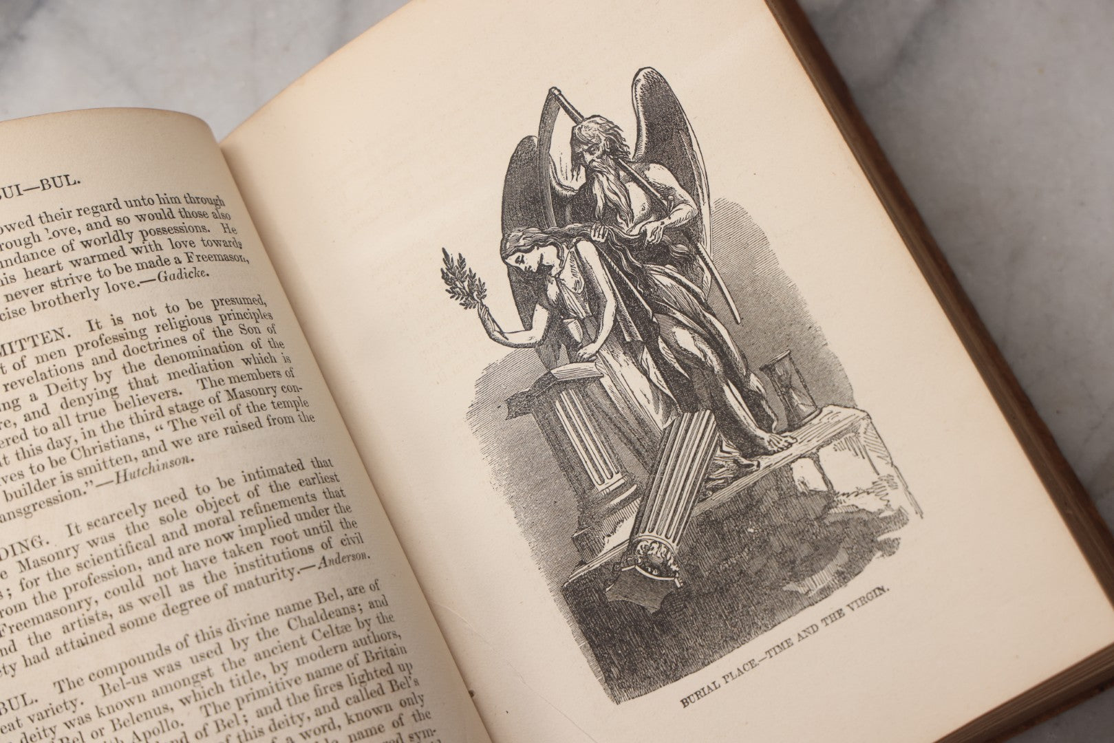 Lot 065 - "General History And Cyclopedia Of Free Masonry" Antique Fraternal Book By Robert Macoy, Masonic Publishing Co., New York, 1870
