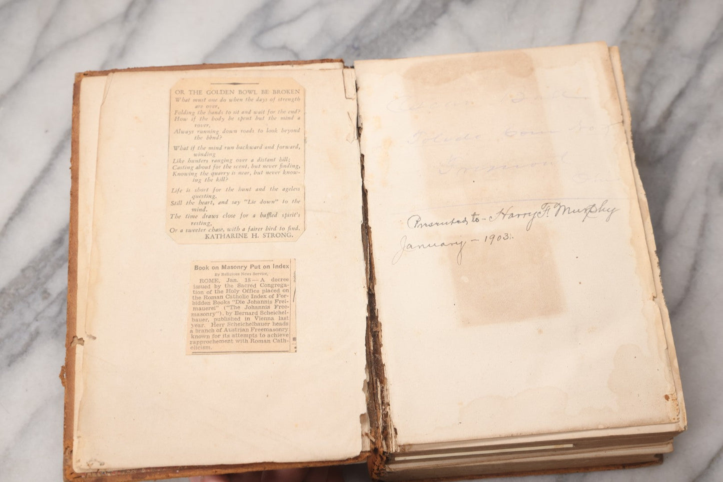 Lot 065 - "General History And Cyclopedia Of Free Masonry" Antique Fraternal Book By Robert Macoy, Masonic Publishing Co., New York, 1870