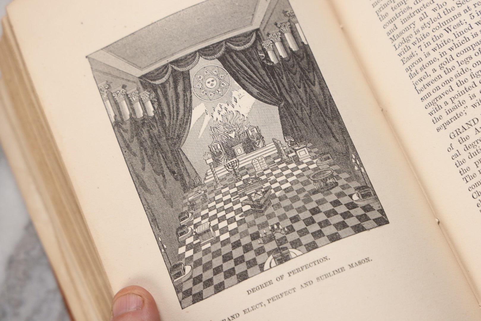 Lot 065 - "General History And Cyclopedia Of Free Masonry" Antique Fraternal Book By Robert Macoy, Masonic Publishing Co., New York, 1870
