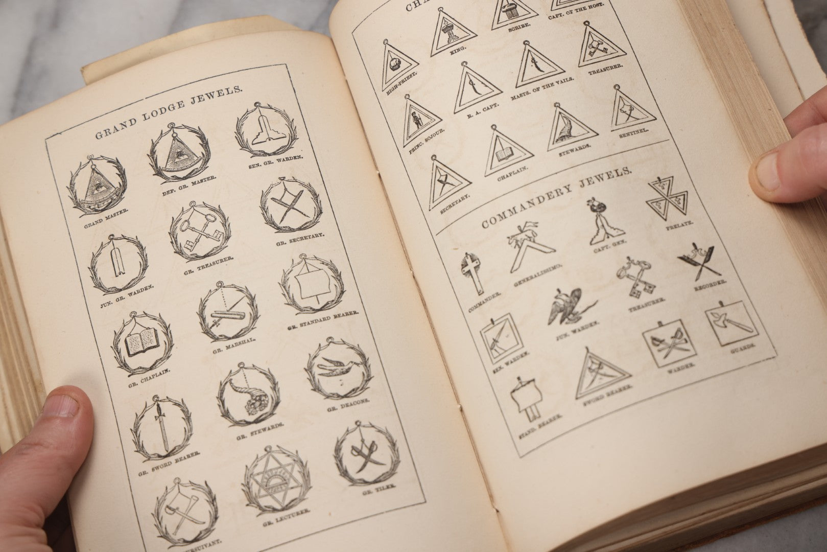Lot 065 - "General History And Cyclopedia Of Free Masonry" Antique Fraternal Book By Robert Macoy, Masonic Publishing Co., New York, 1870