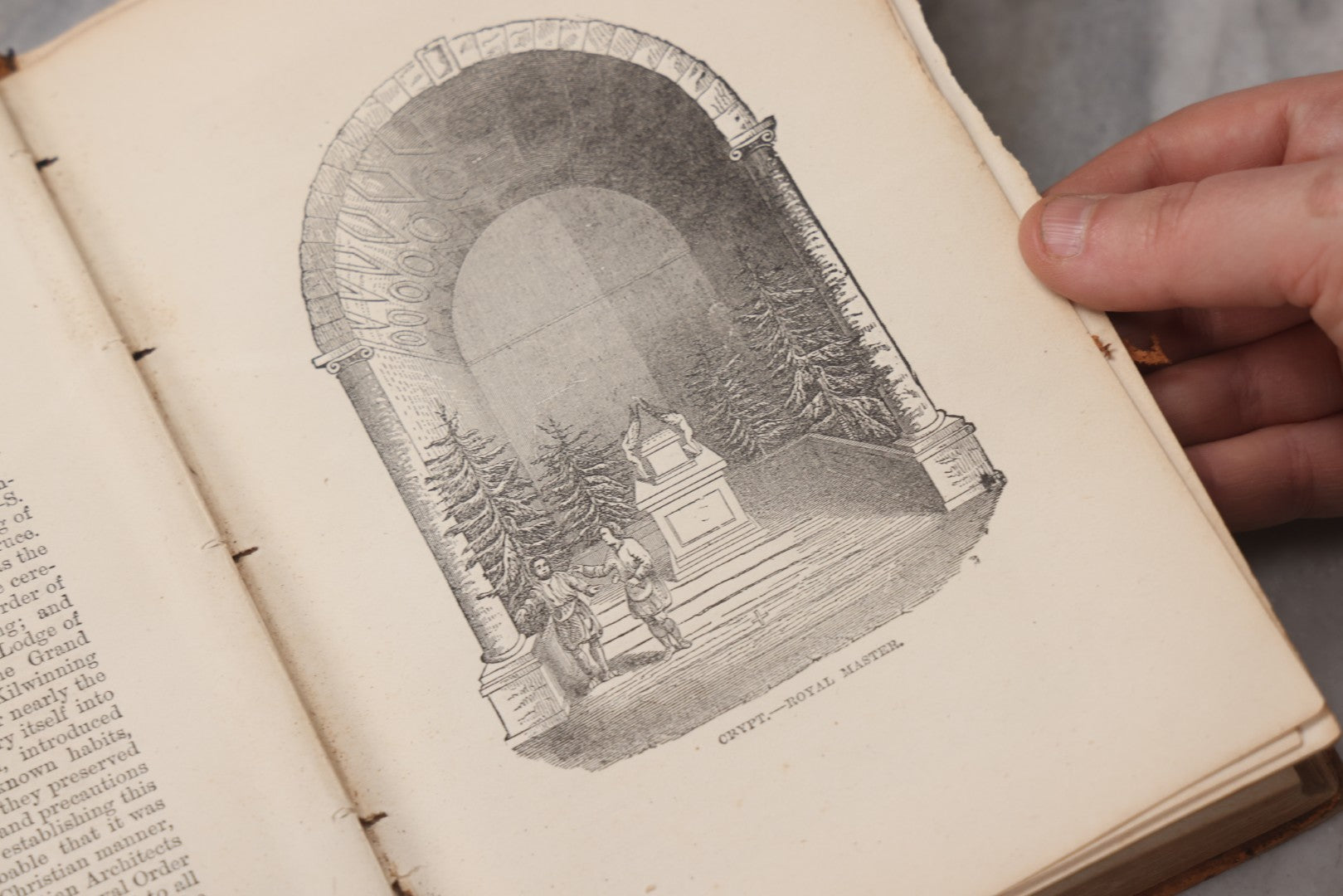 Lot 065 - "General History And Cyclopedia Of Free Masonry" Antique Fraternal Book By Robert Macoy, Masonic Publishing Co., New York, 1870